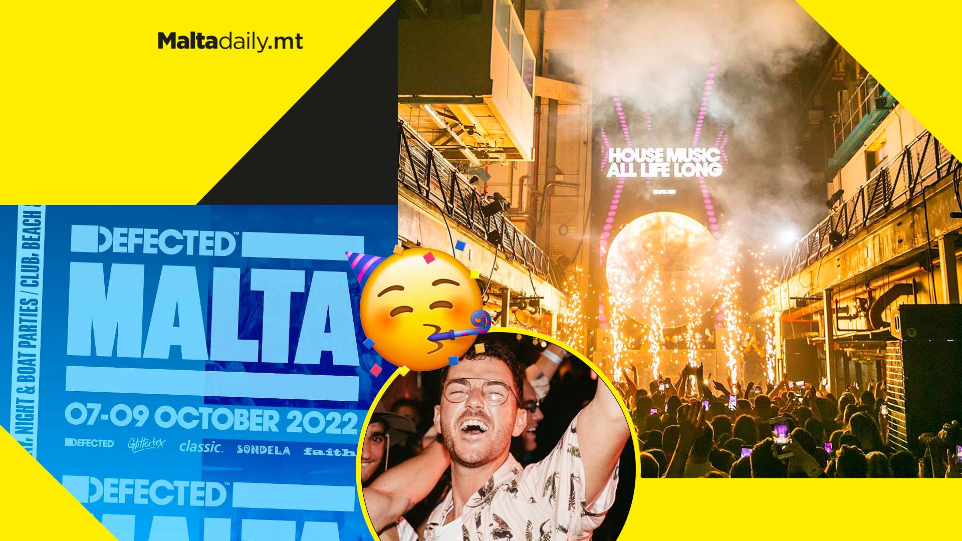 Legendary house label Defected Records coming to Malta for 3-day festival