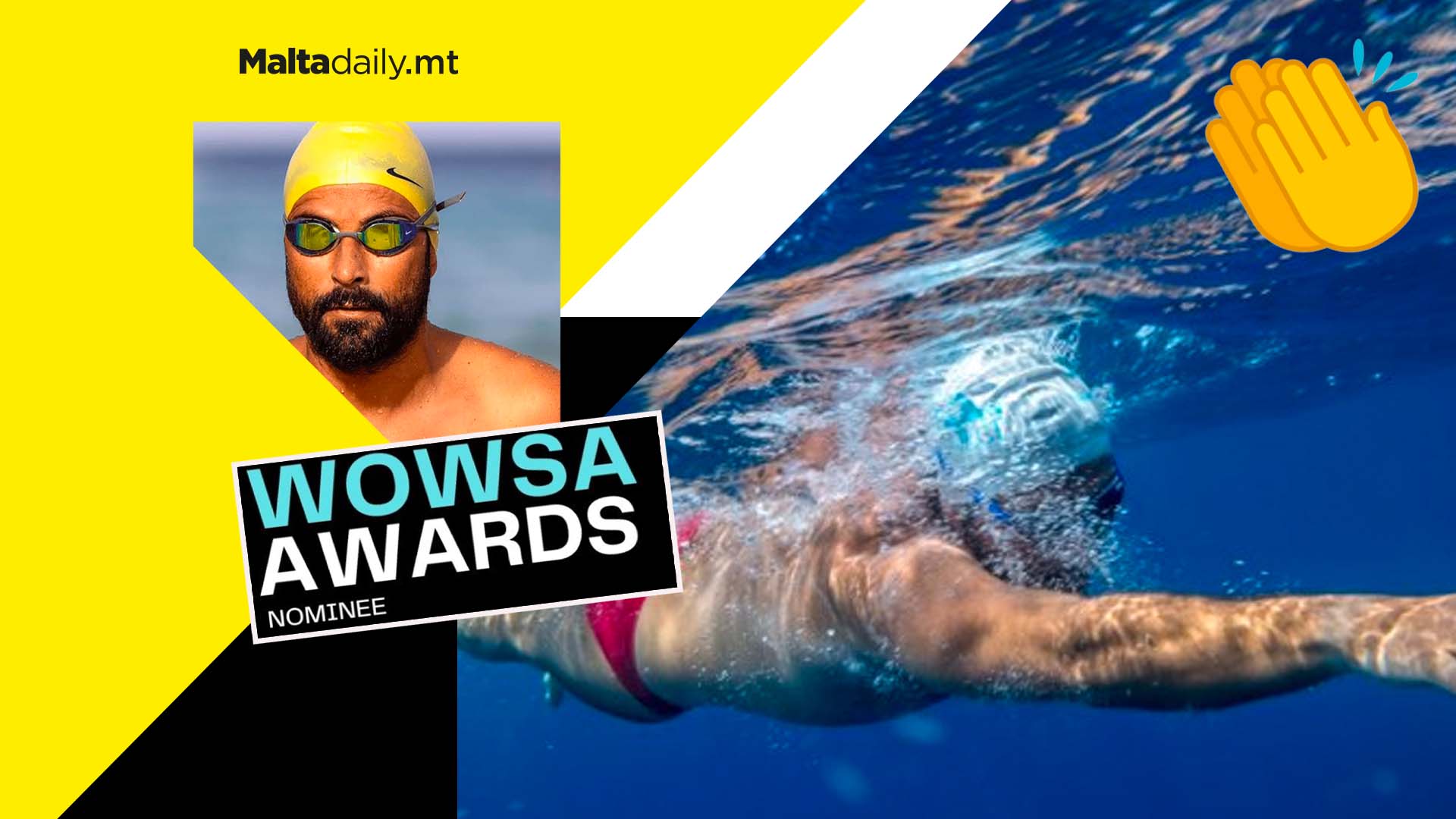 Neil Agius nominated for World Open Water Swimming Man of the Year
