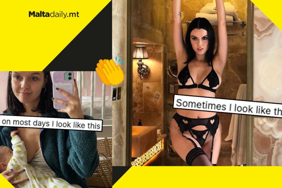 Maltese model shows the reality behind social media and everyday beauty