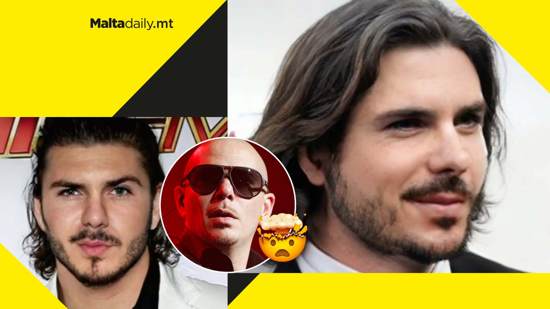 TikToker gives rapper Pitbull hair and a beard and results are…bizarre