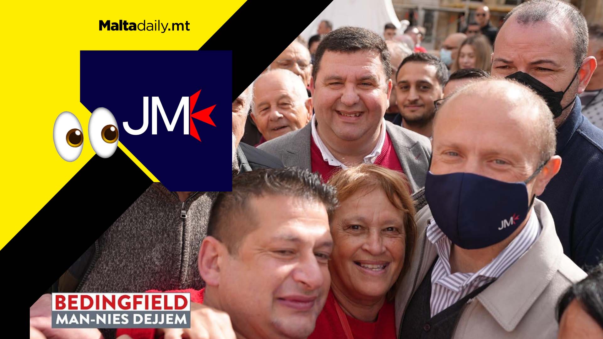 Joseph Muscat gets hero's welcome in Cottonera on sixth day of campaign