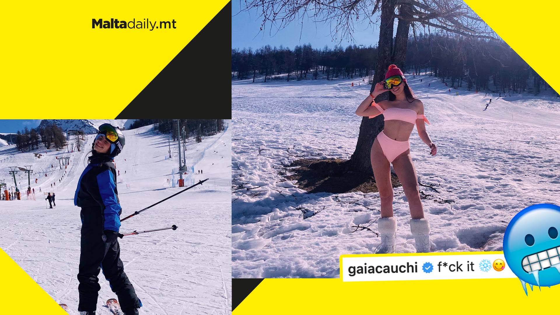 Gaia Cauchi breaks the internet with THAT Instagram photo