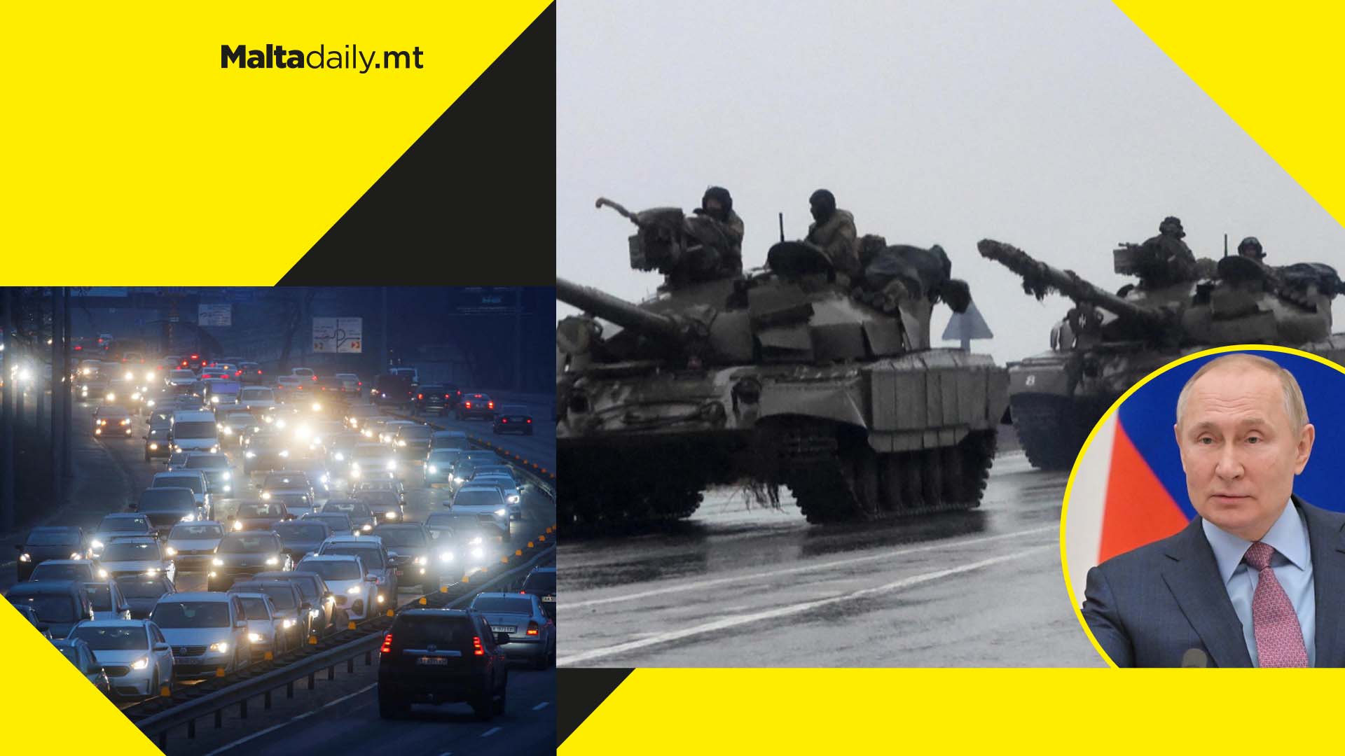 Russia launches full-scale military attacks on Ukraine
