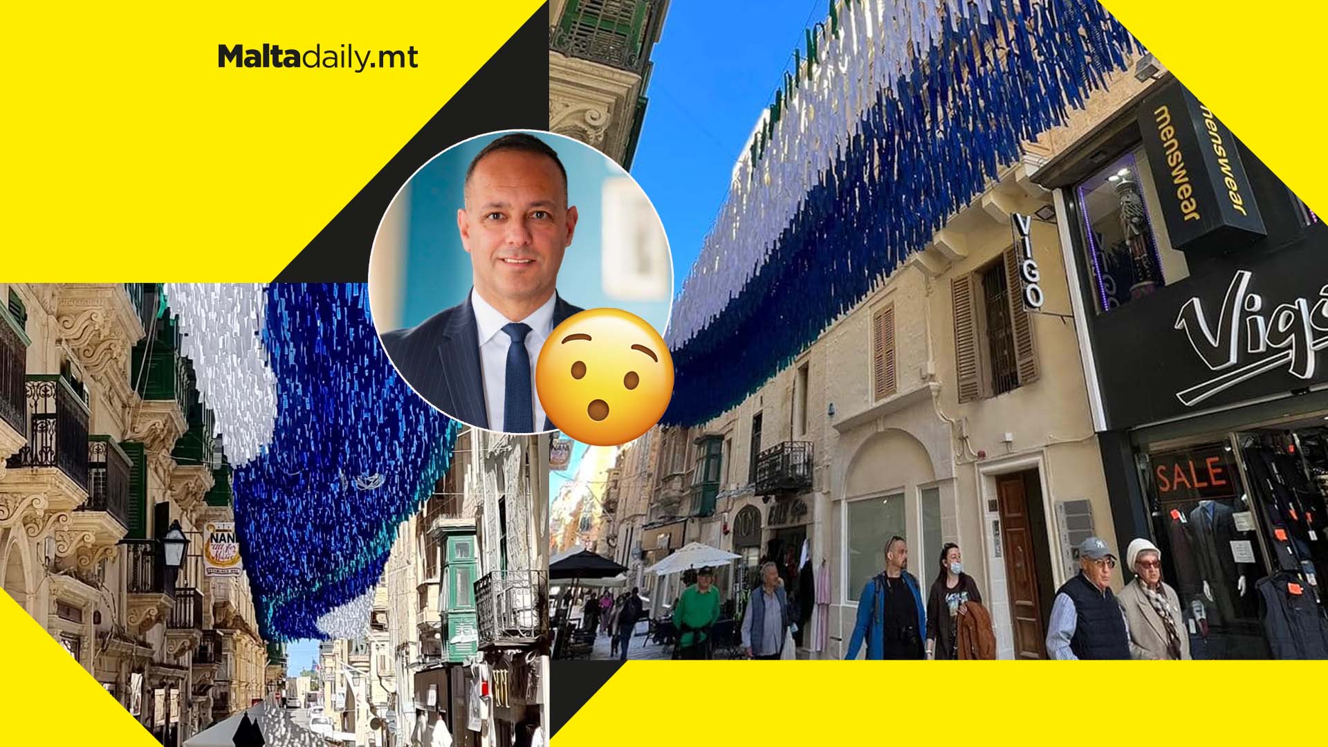Between sky and sea - Valletta art instalment captures Malta’s natural gifts