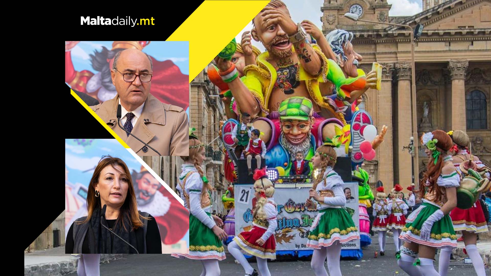 Malta Carnival 2022 programme revealed by Festivals Malta