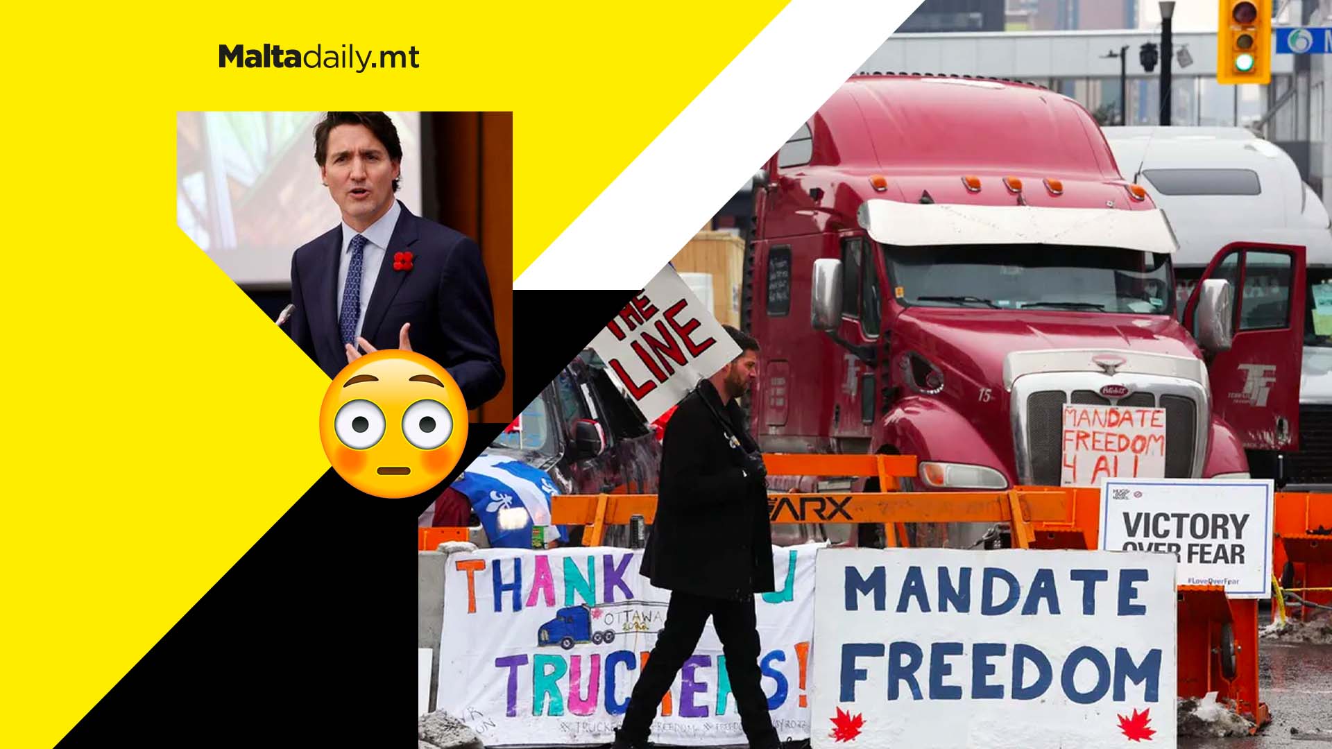 Canada truckers in Freedom Convoy protest could have bank accounts frozen