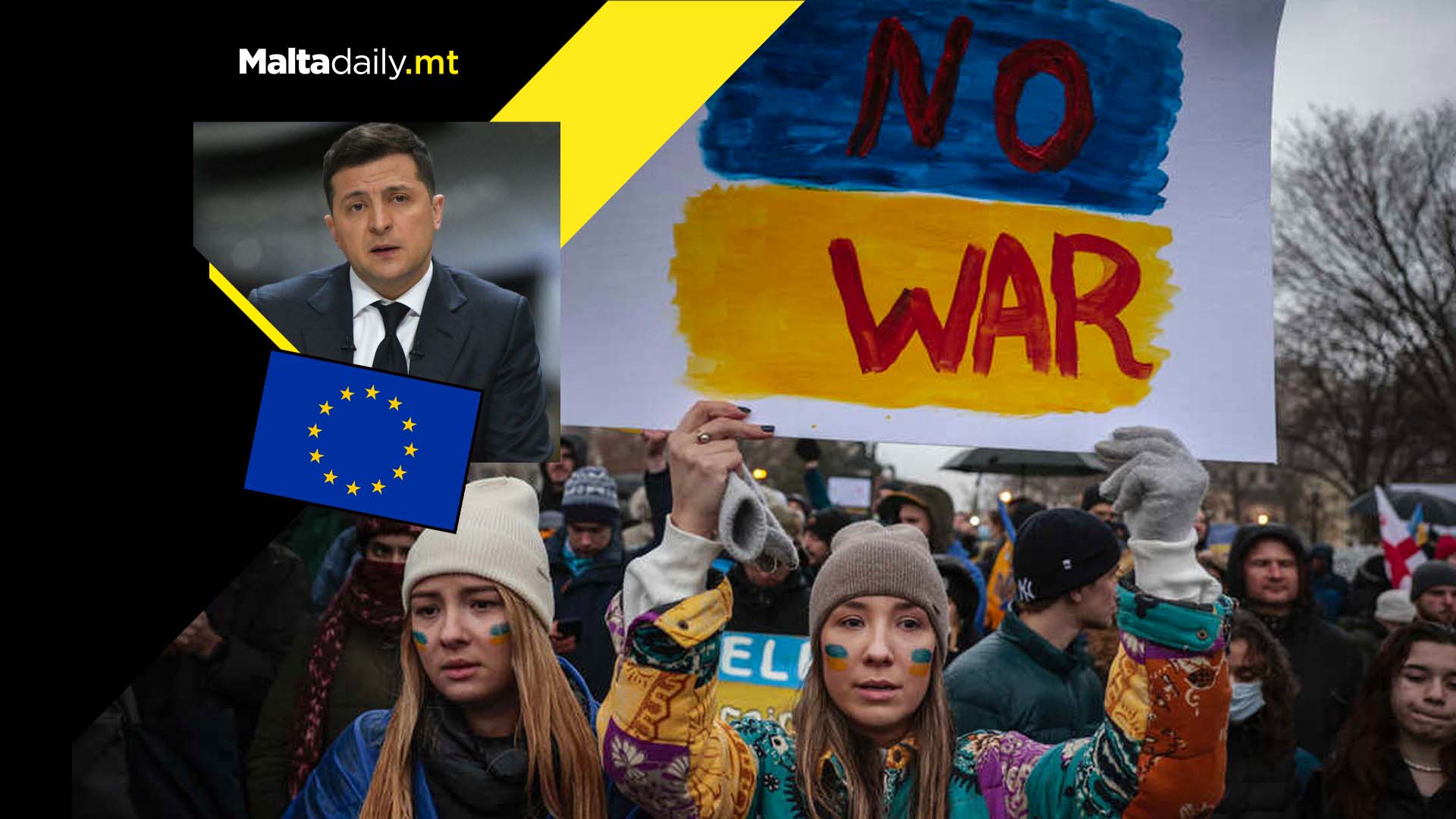 Ukraine calls for instant EU membership as invasion continues