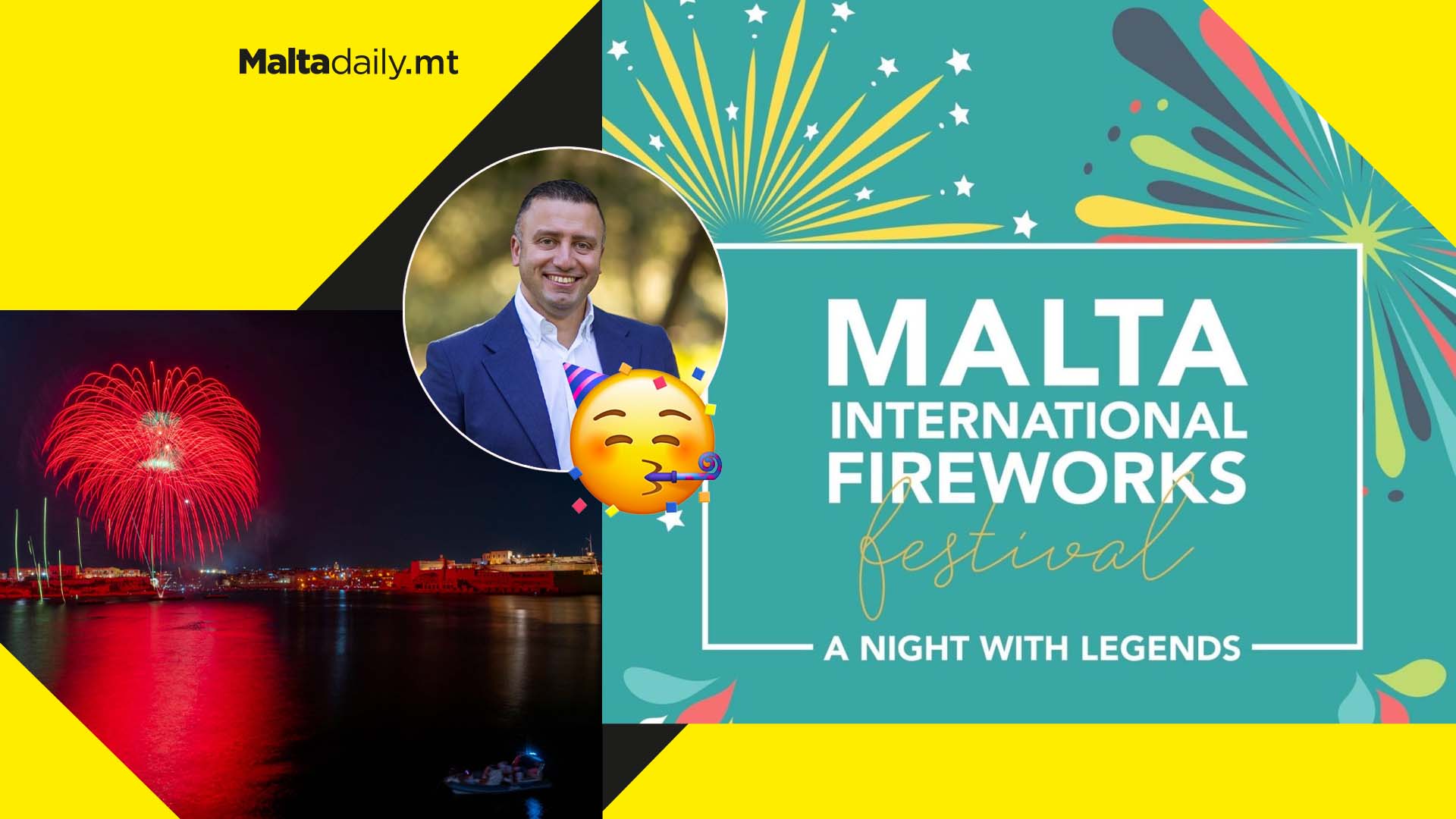 Malta International Fireworks Festival announced by Tourism Minister