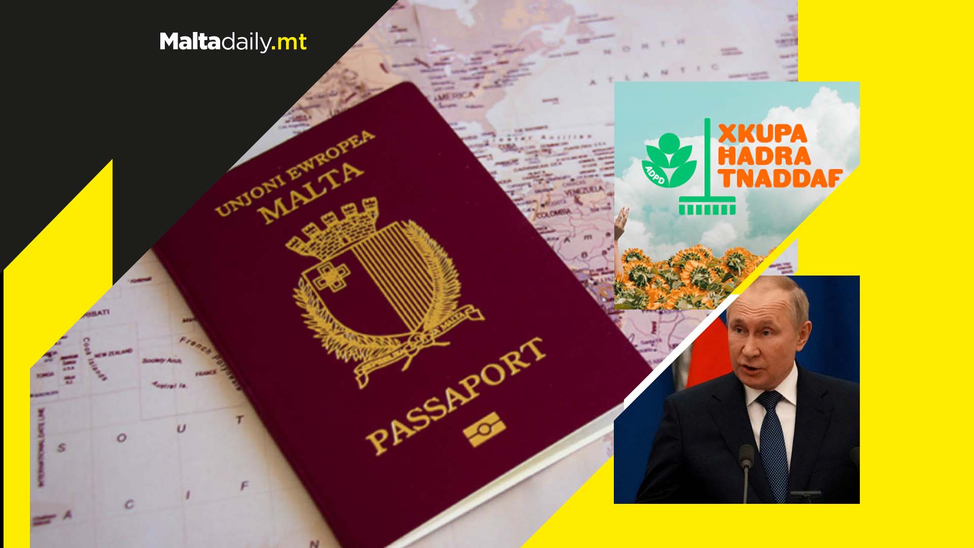 Stop selling Maltese passports to Russian elites say Greens