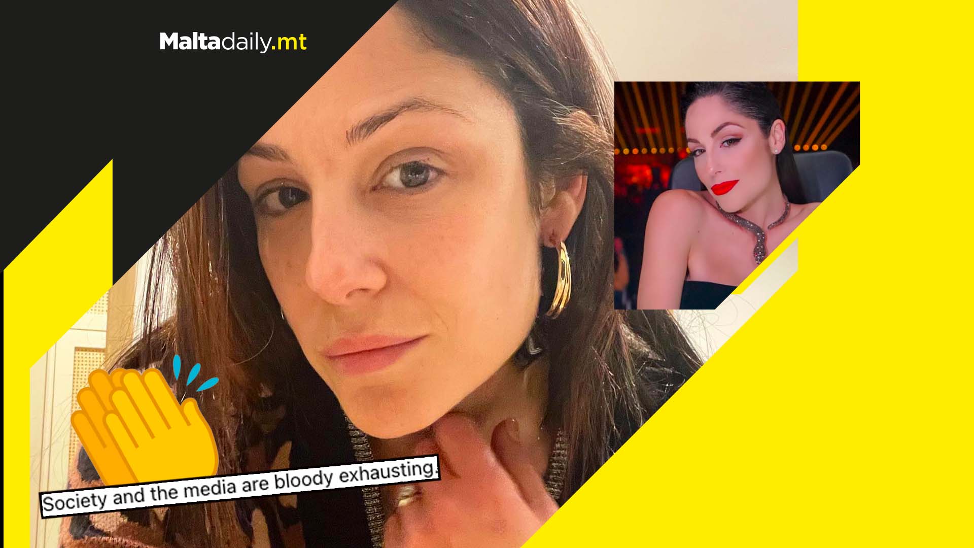 ‘It’s ok to not be made up every single day’ - Ira Losco speaks out