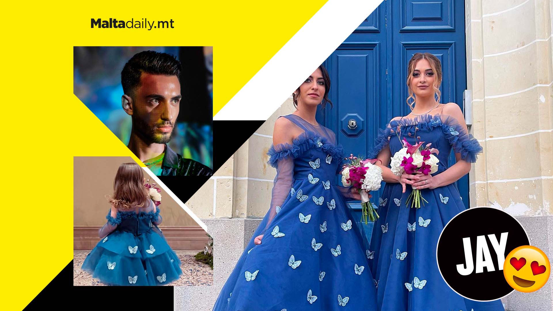 One of Malta’s most promising fashion designers joined the wedding scene