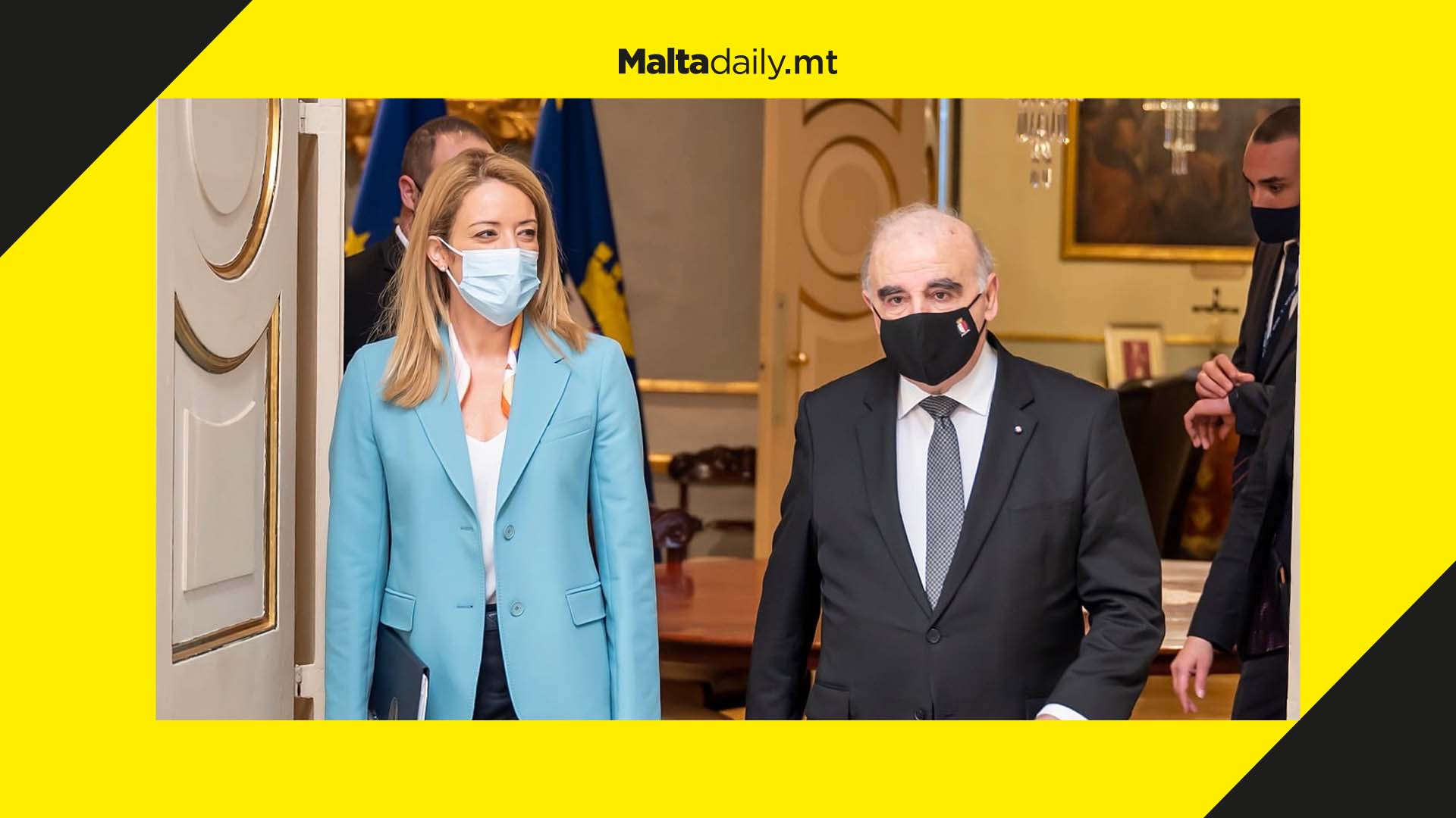 Roberta Metsola’s first visit in Malta as European Parliament president