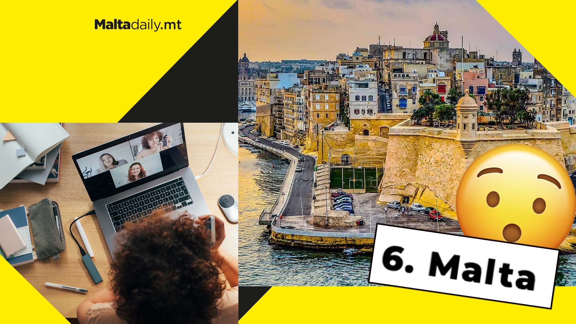 Malta among the 10 best countries for remote working