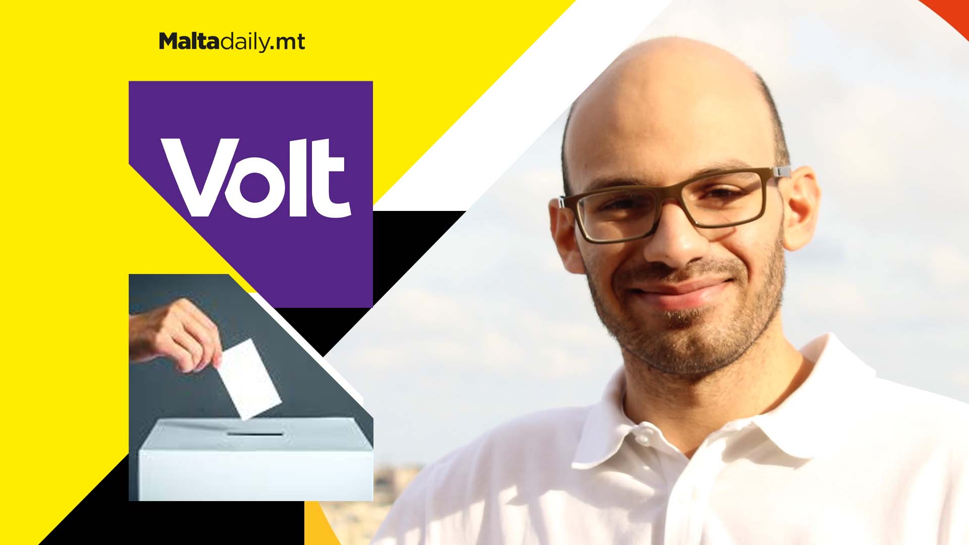 Thomas ‘Kass’ Mallia will be Volt’s single candidate for election