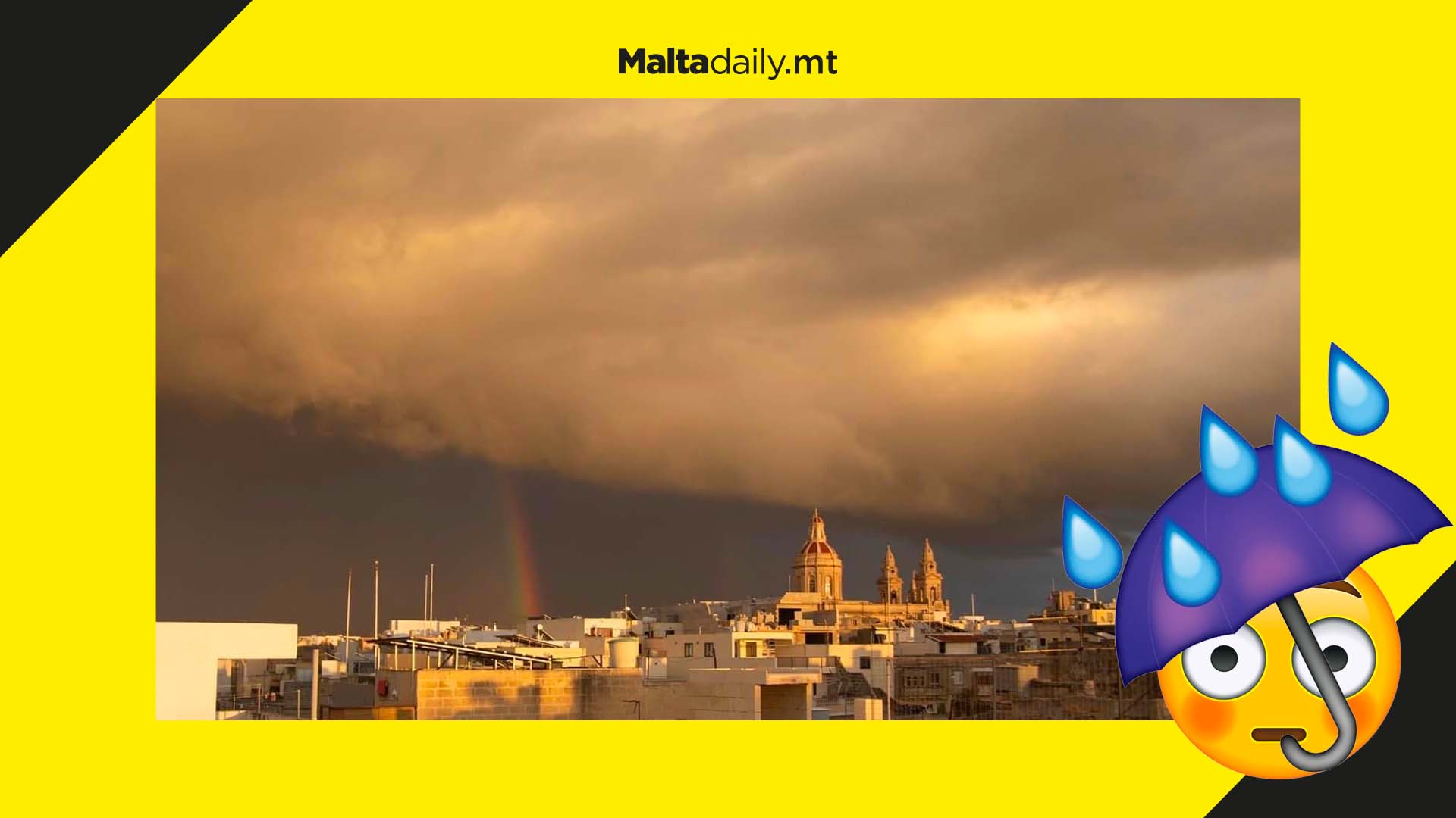 Force 8 winds to batter Maltese islands later today