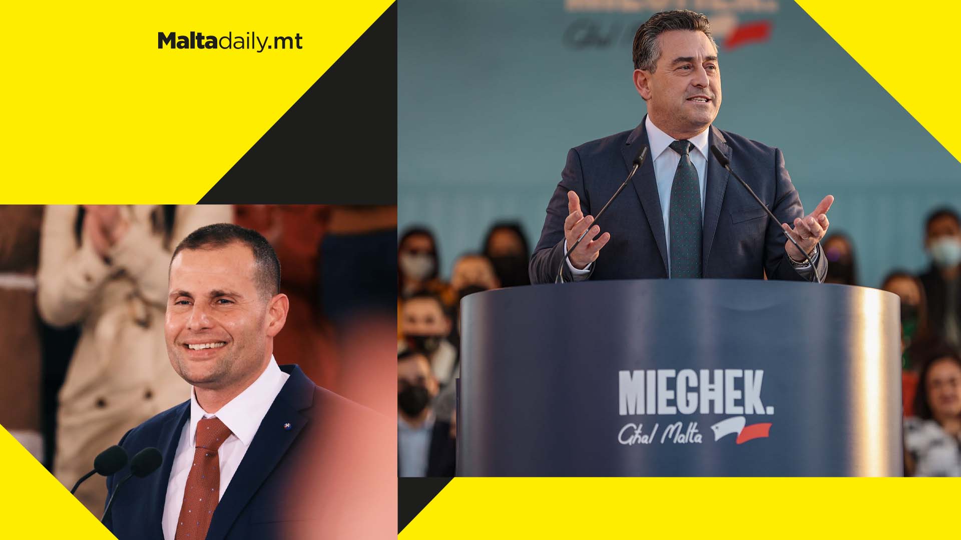 'Robert Abela has learned nothing'; Bernard Grech criticises Prime Minister at PN Rally in Naxxar