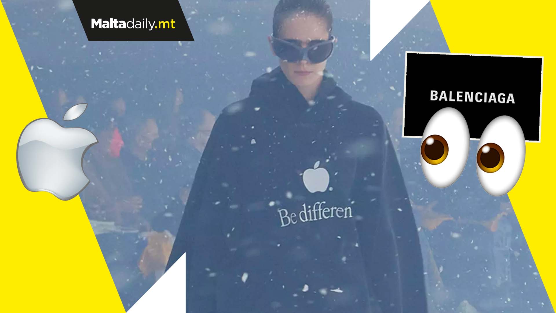 Are Balenciaga and Apple officially collaborating?
