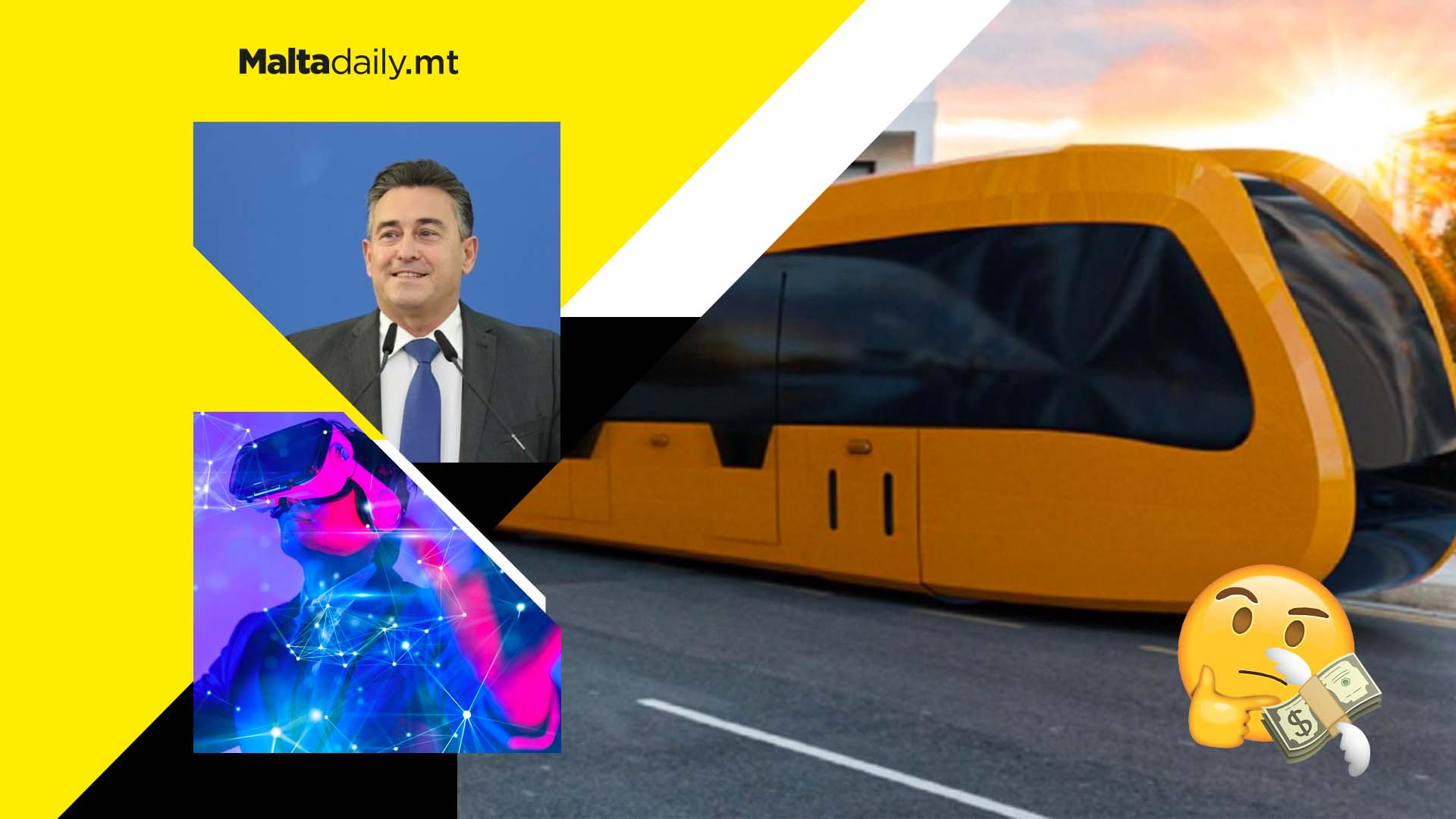 PN election to cost €6 billion party reveals - trackless tram €2.8 billion