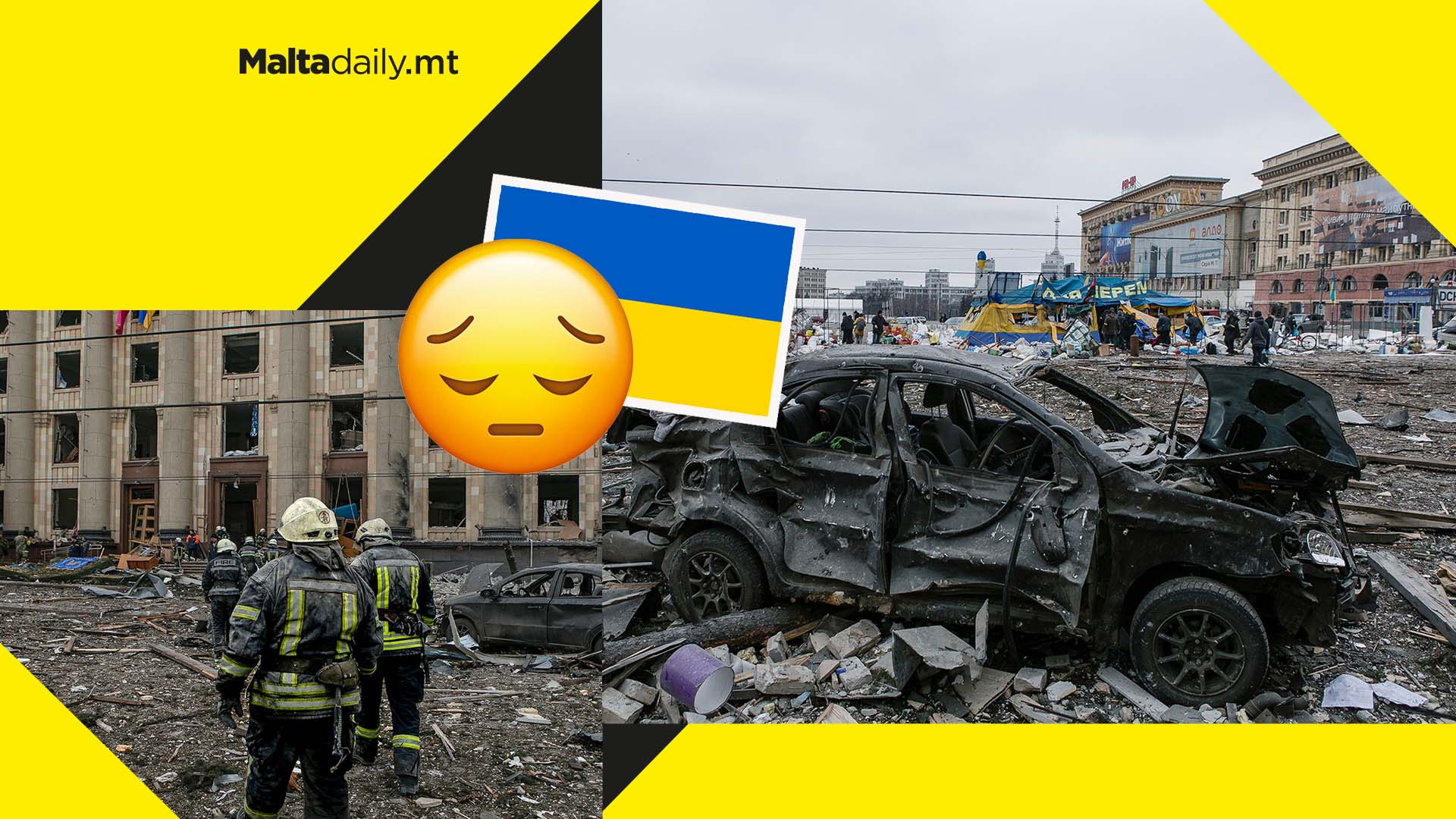Kharkiv, Ukraine: 21 dead and military hospital shelled overnight