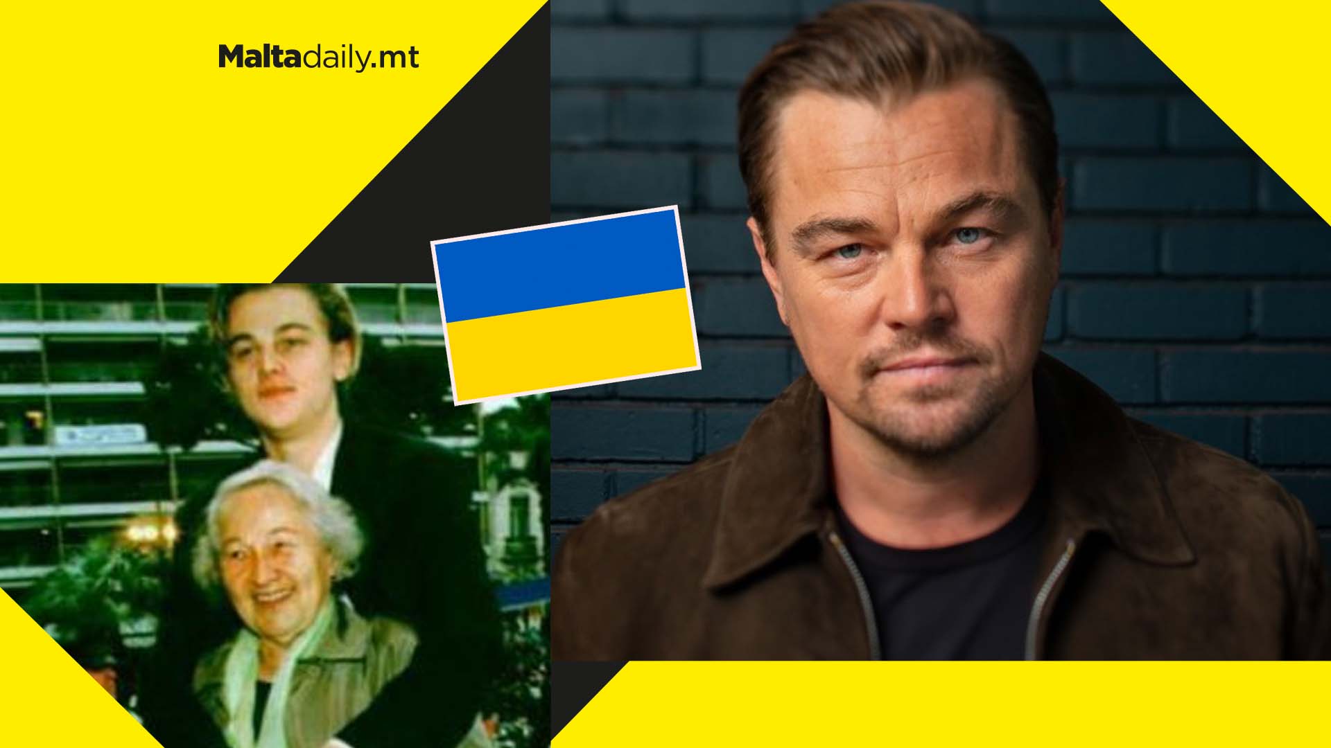 Leonardo DiCaprio donates $10 million his grandma’s homeland Ukraine