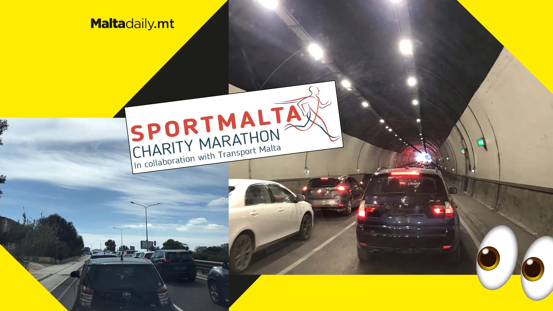 Heavy traffic as SportMalta Marathon kicks off