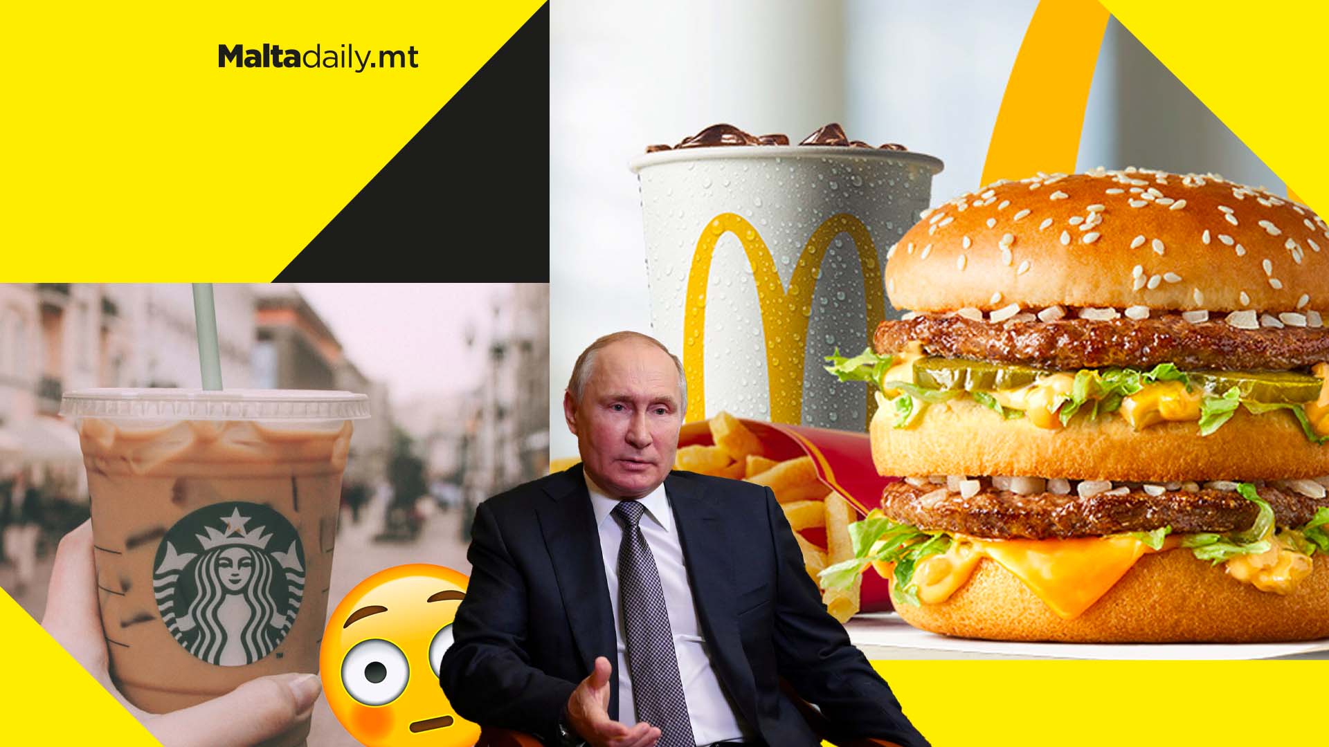 McDonald’s, Starbucks, Pepsi and Coca Cola halt operations in Russia