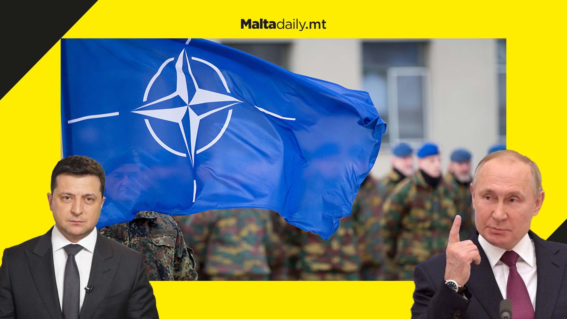 Ukraine no longer insisting on joining NATO