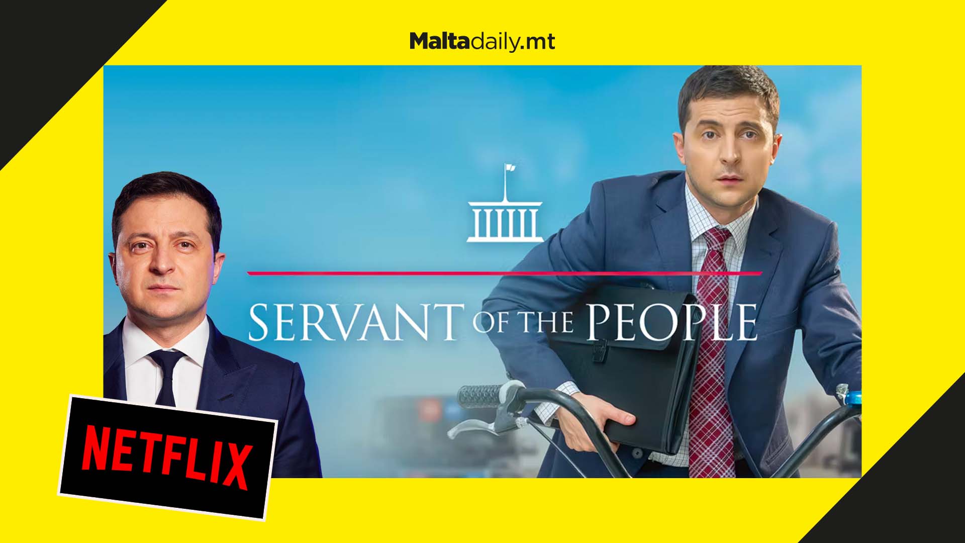 Netflix adds Volodymyr Zelenskyy’s ‘Servant of the People’ for streaming