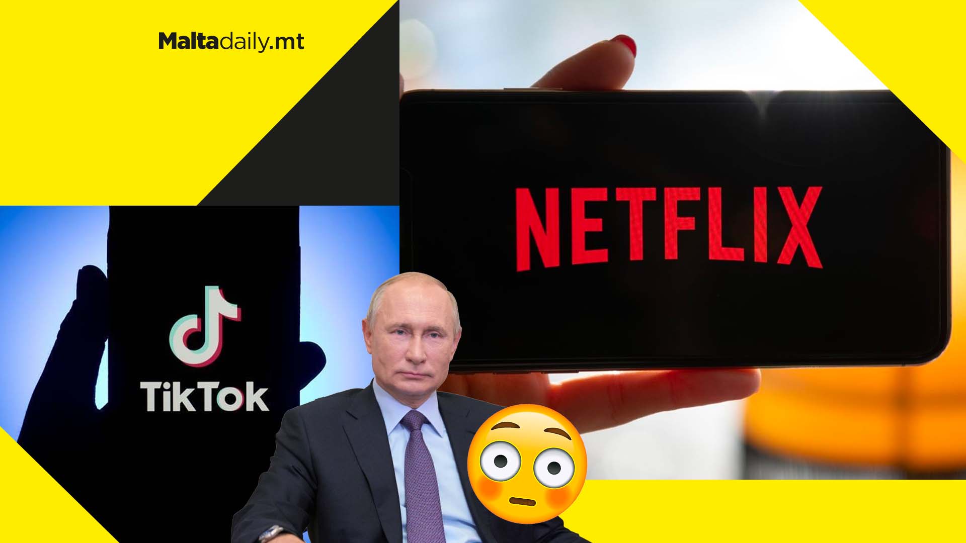 TikTok and Netflix shut down services in Russia as sanctions continue