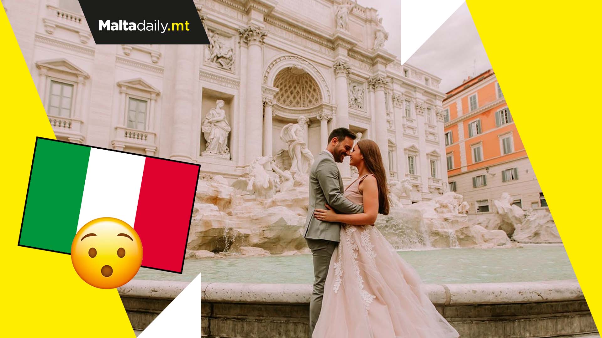 Couples offered €2000 wedding payments to get married in Rome