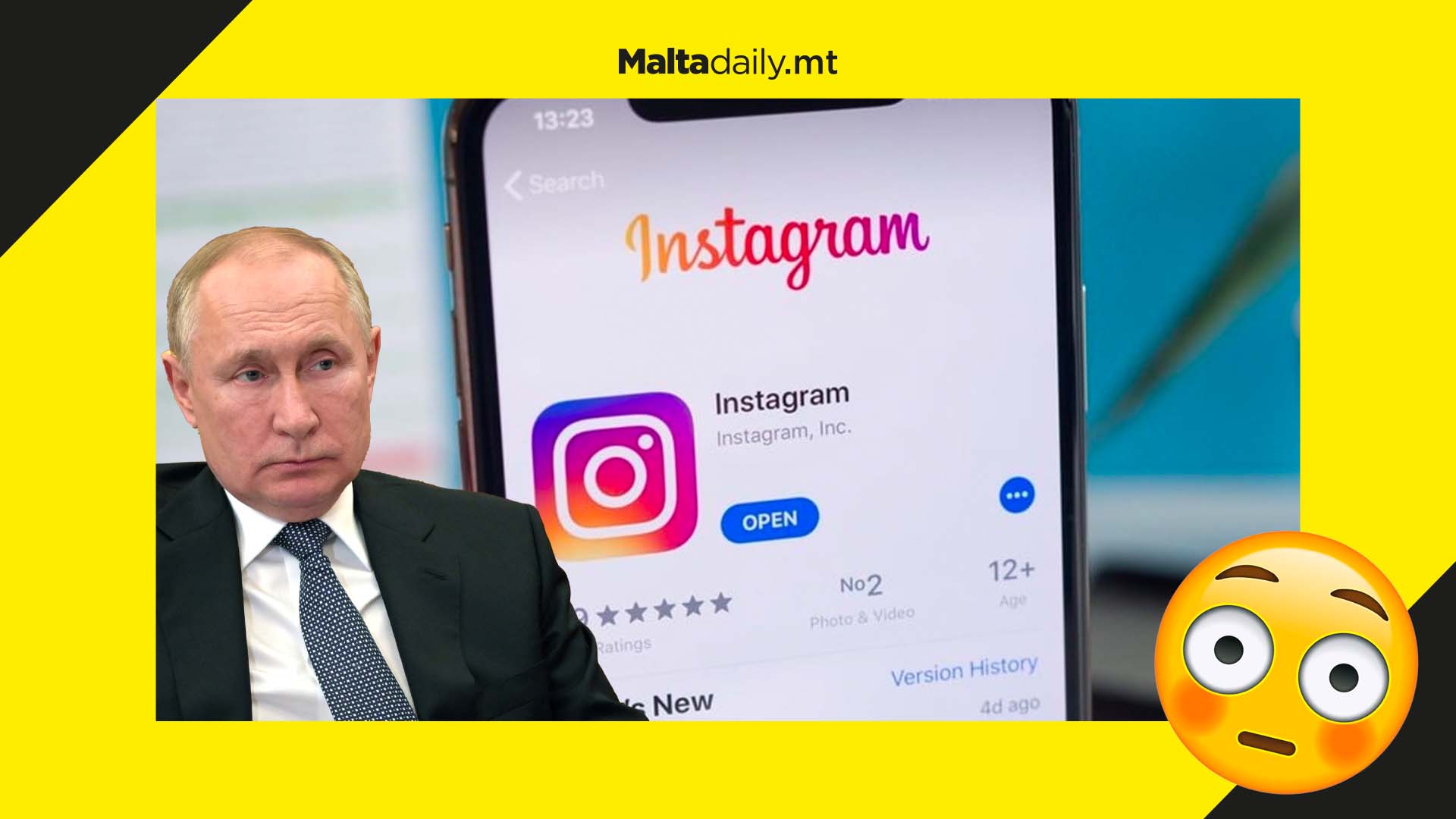 Russia set to launch its version of Instagram after platform ban