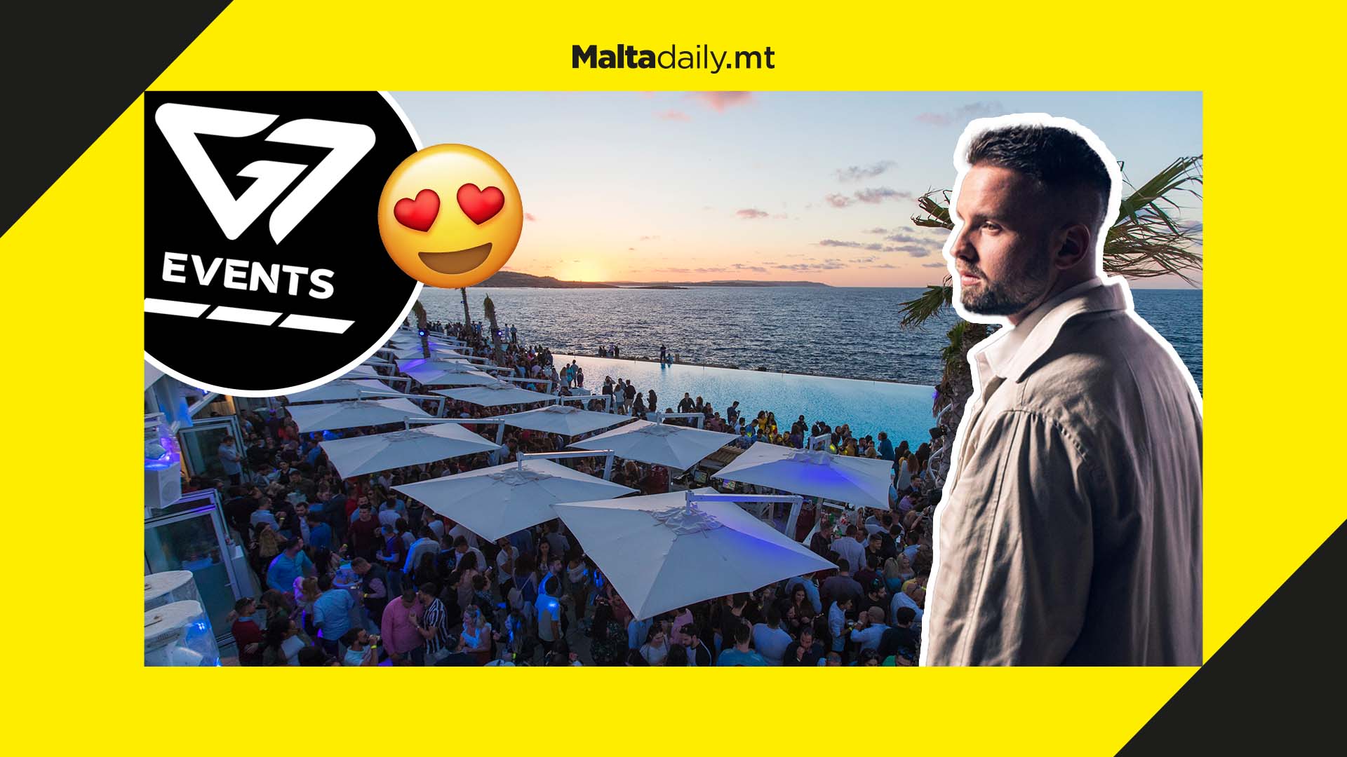 G7 Events return to Café del Mar with 1st of May special featuring chart-topping DJ Topic