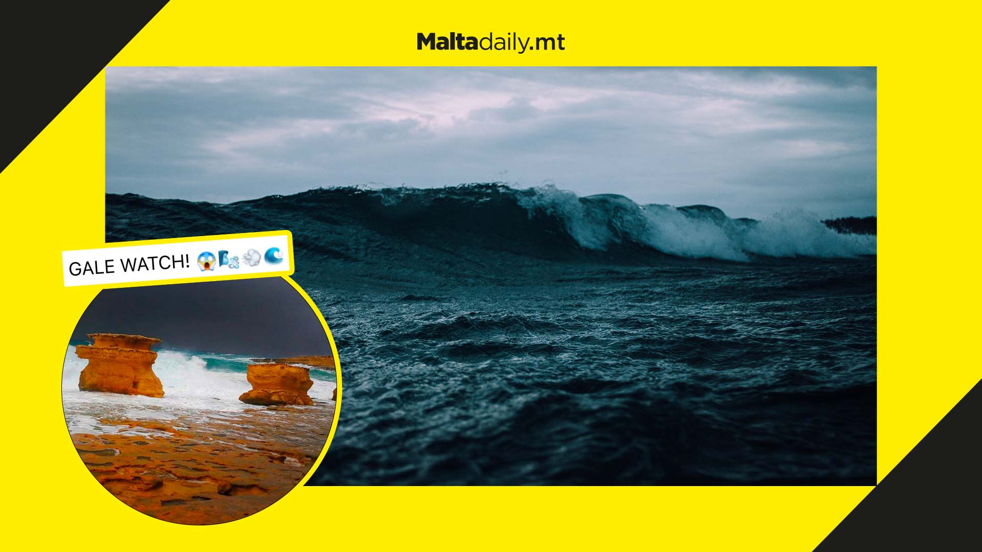 Wind alert: Gale Force 8 winds to hit Maltese islands over the weekend