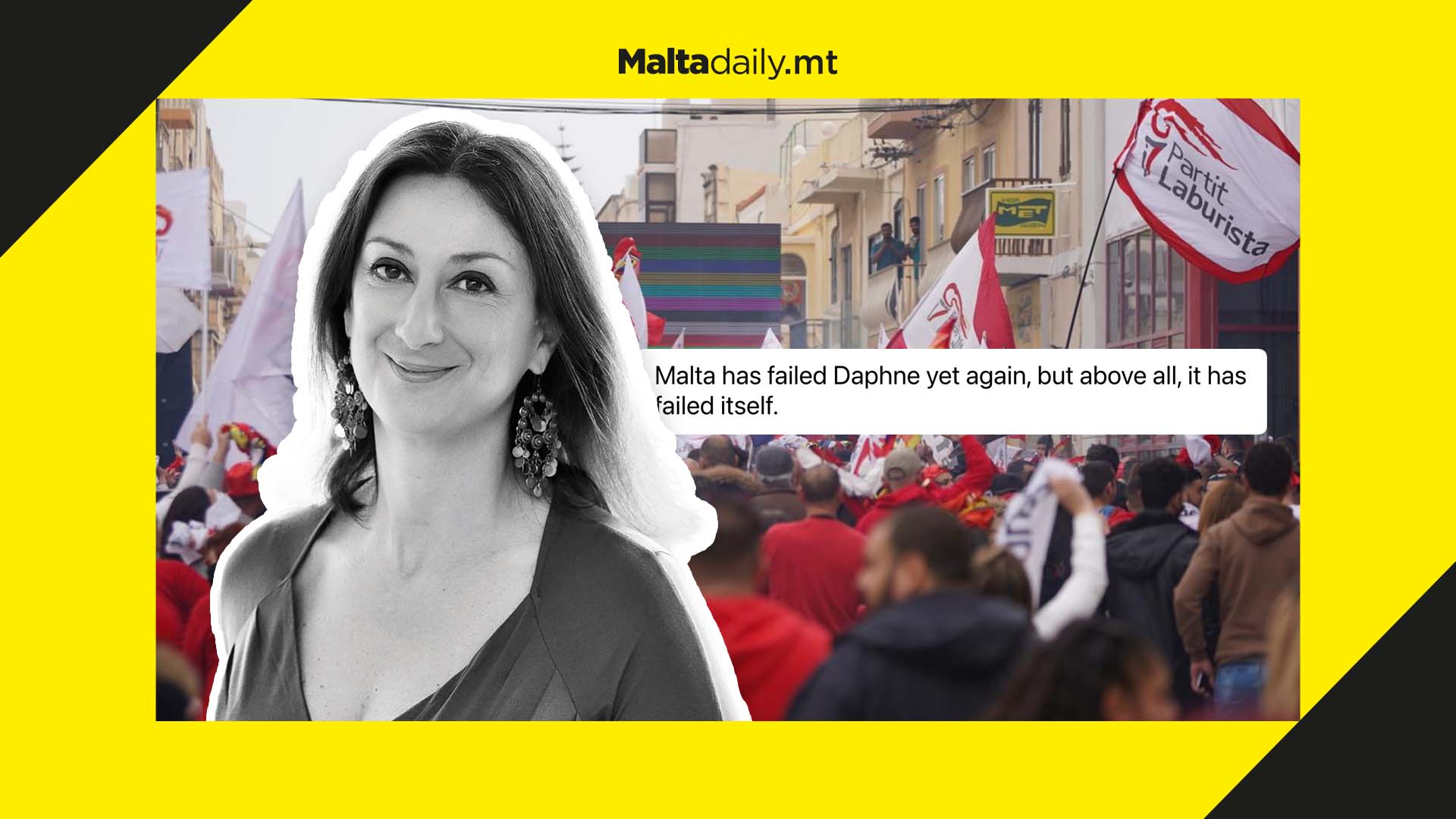 Malta has failed Daphne and itself, says sister of assassinated journalist