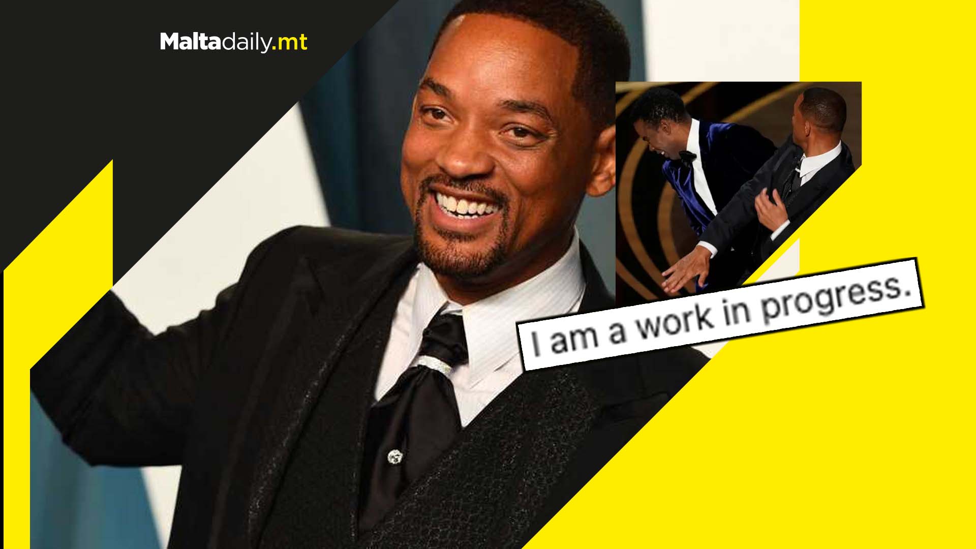 ‘I am a work in progress’; Will Smith issues public apology to Chris Rock