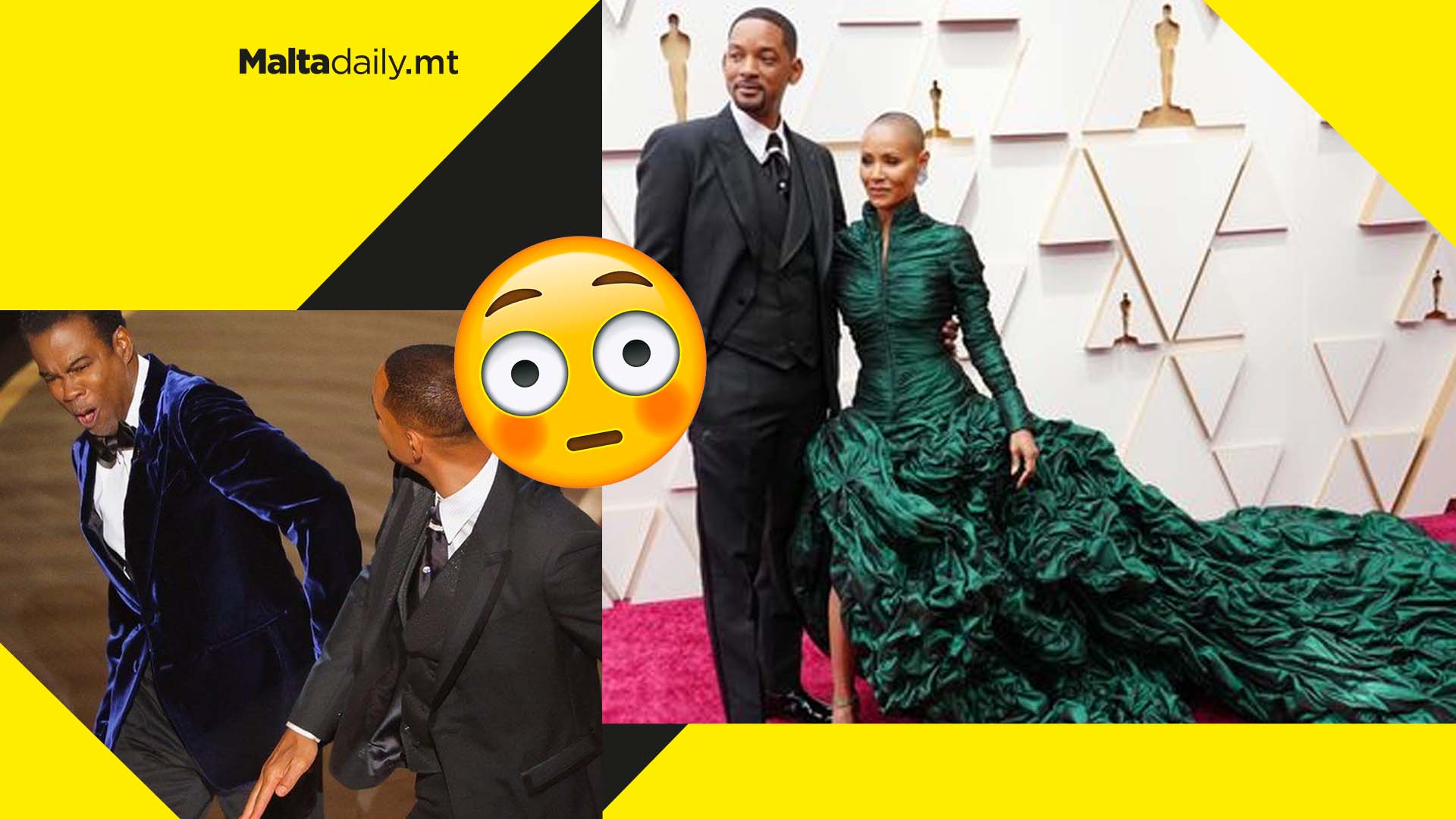 Reactions by Jada and Will Smith after Oscars Chris Rock slap