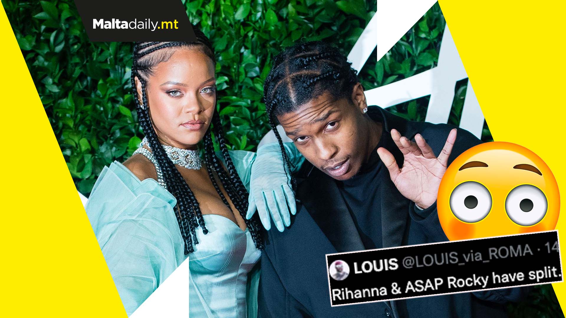 Viral tweet suggests ASAP Rocky cheated on Rihanna prompting break-up