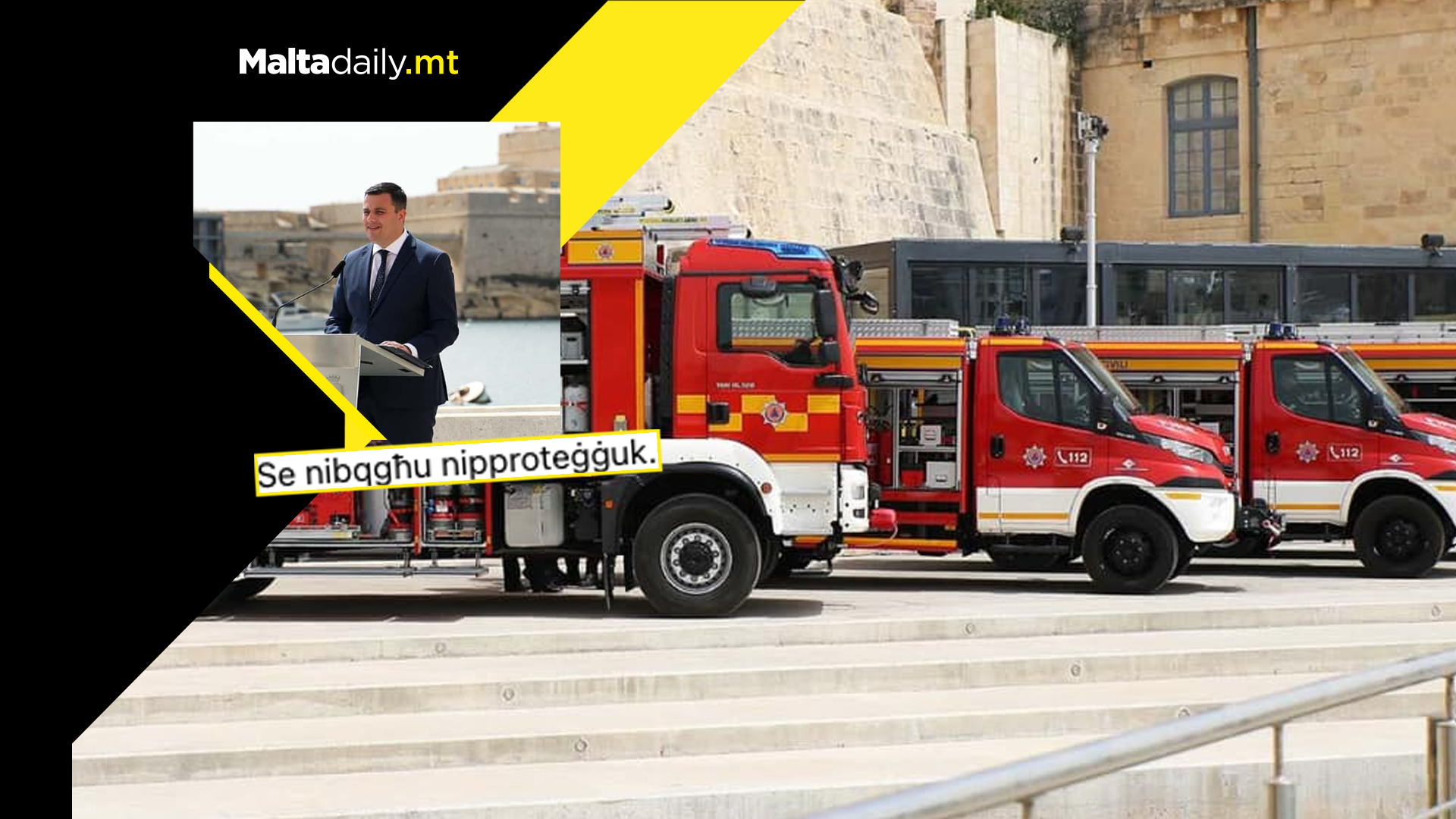 Four brand new civil protection vehicles inaugurated
