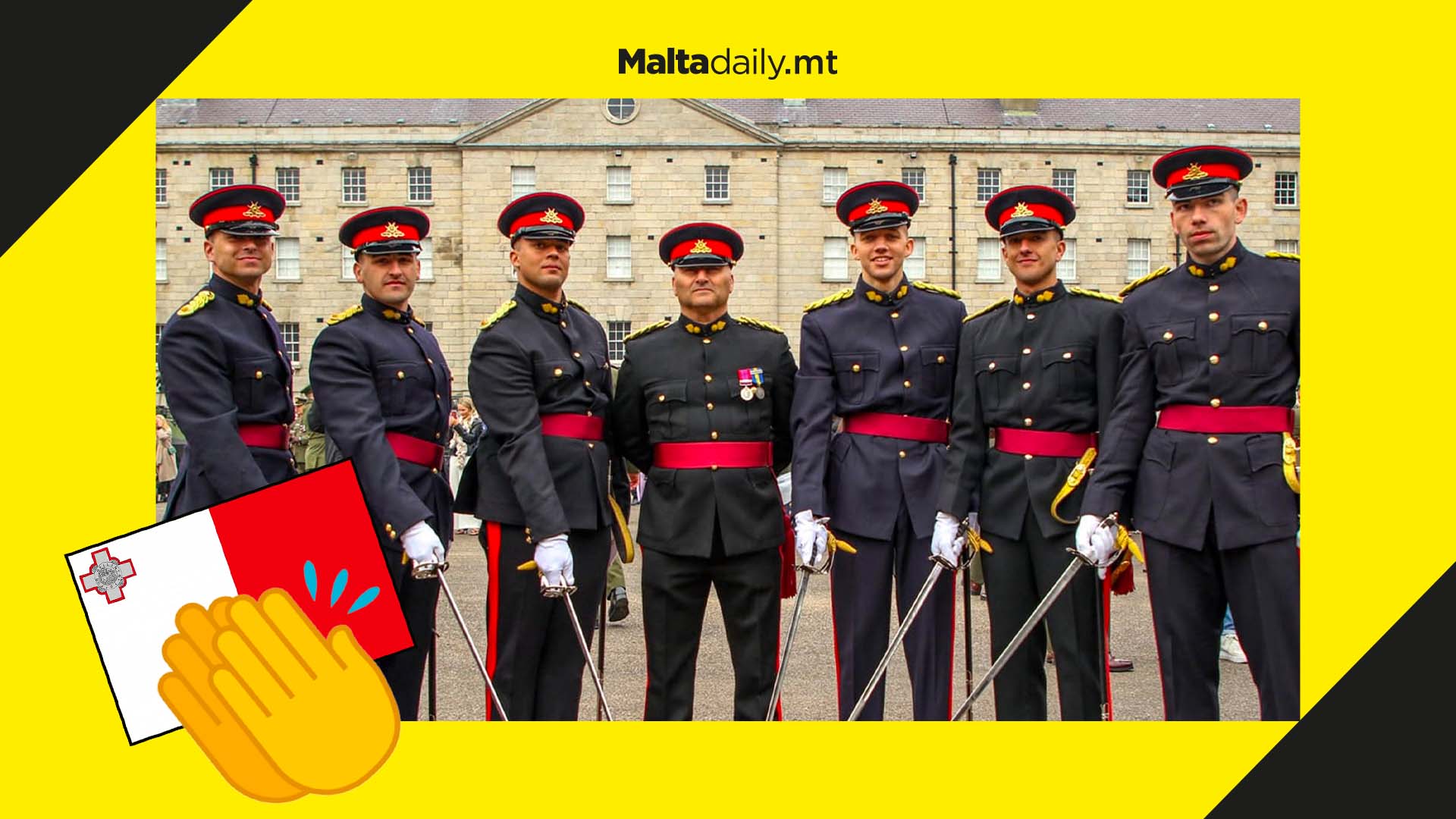 Six Maltese cadet officers finish intensive defence forces training