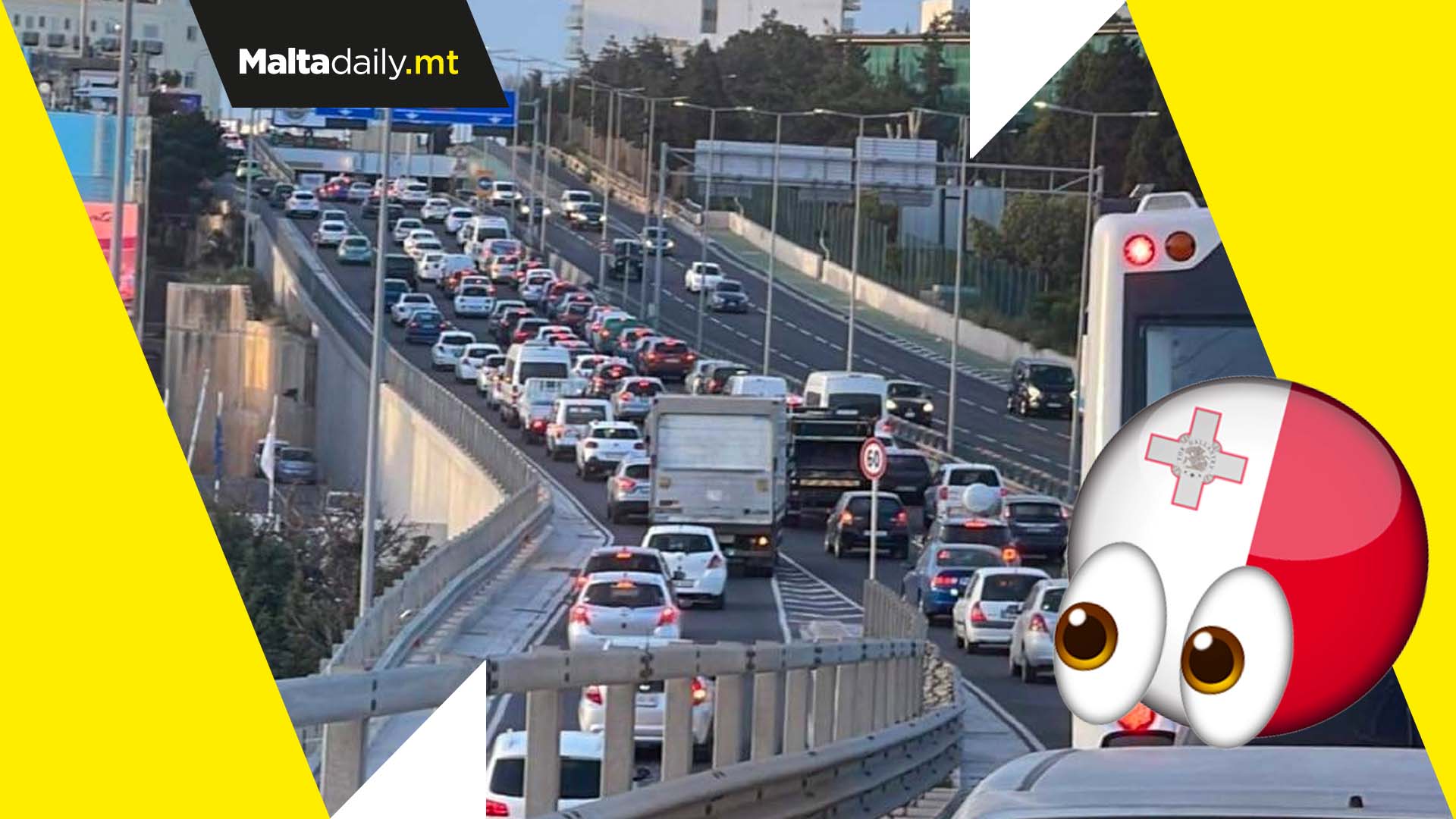 Maltese roads get 56 newly licensed vehicles on a daily basis