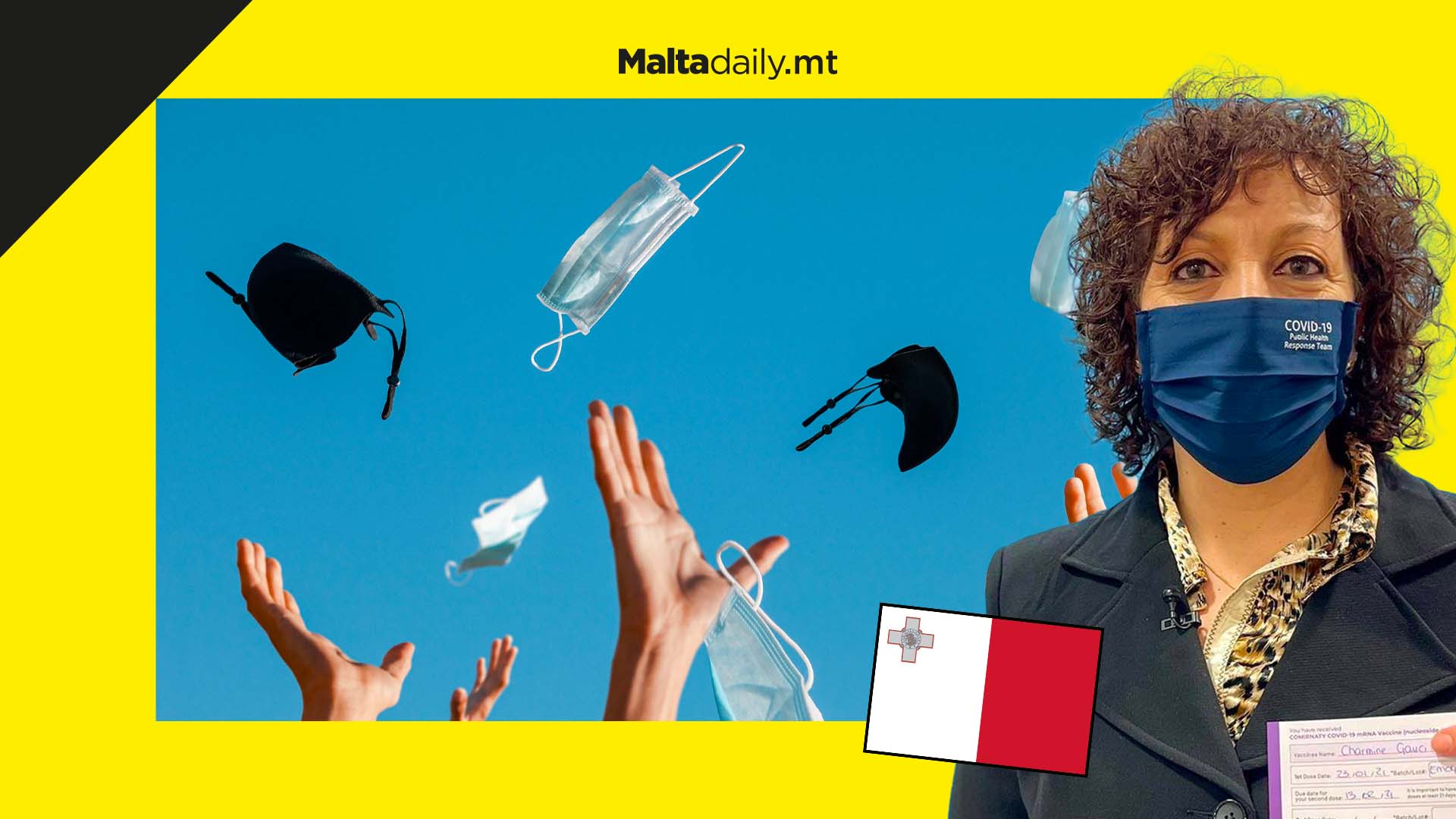 Mask free summer for Malta says Charmaine Gauci