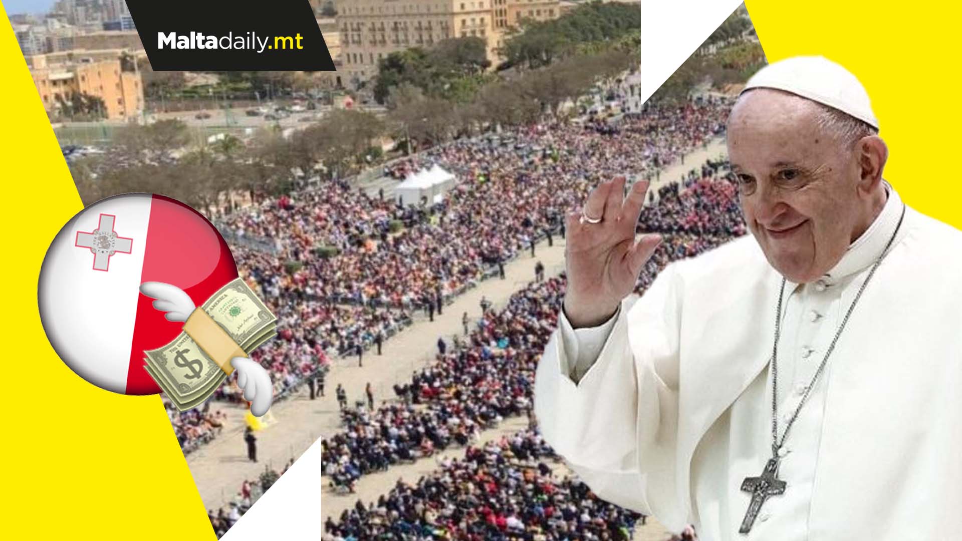 The Pope’s two-day visit to Malta cost €4,000,000
