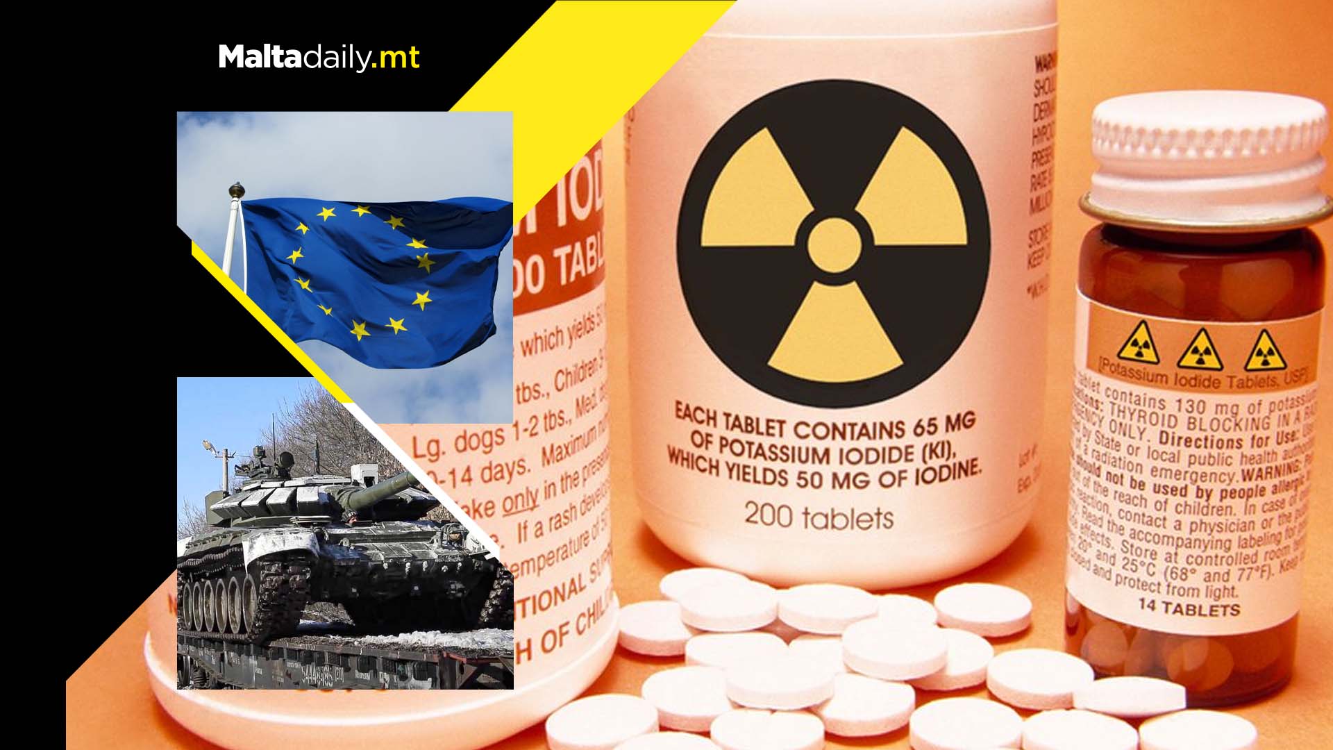 EU stockpiling radiation drugs over Russian invasion fears