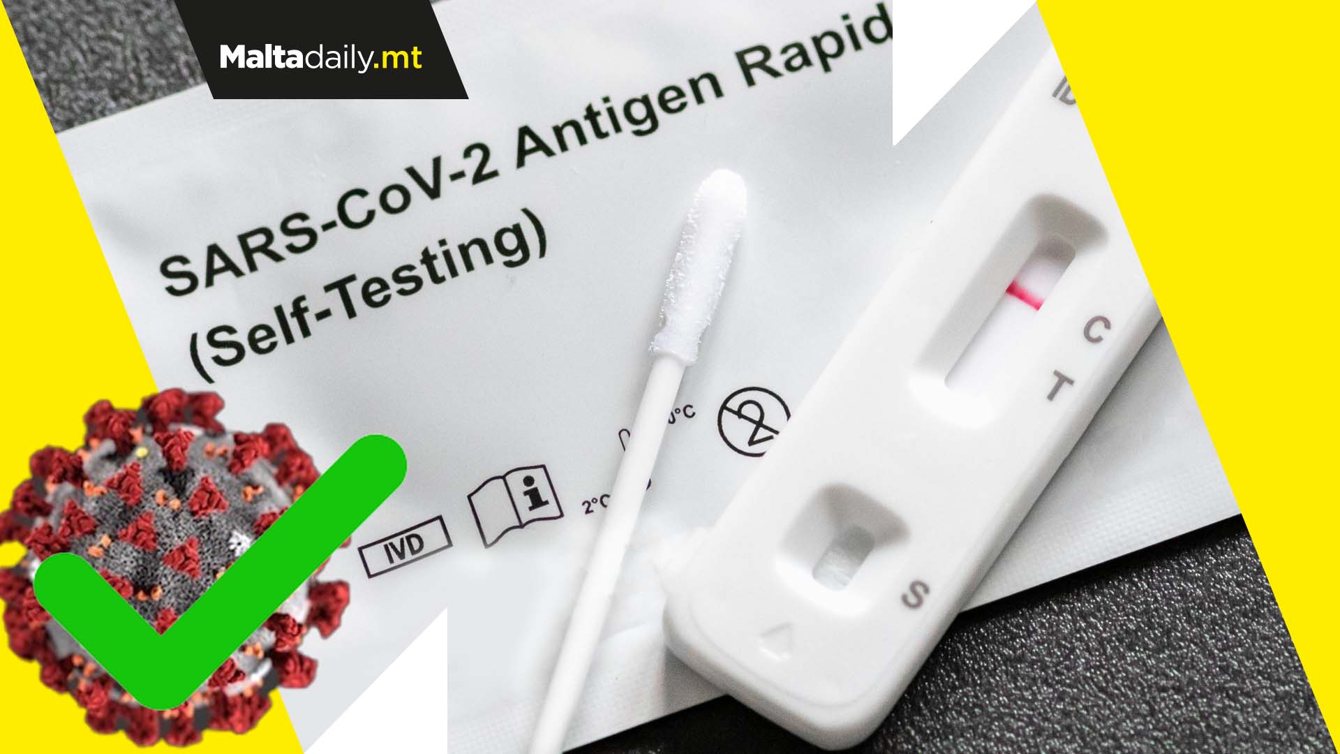 Five COVID-19 self-testing kits approved by Medicines Authority
