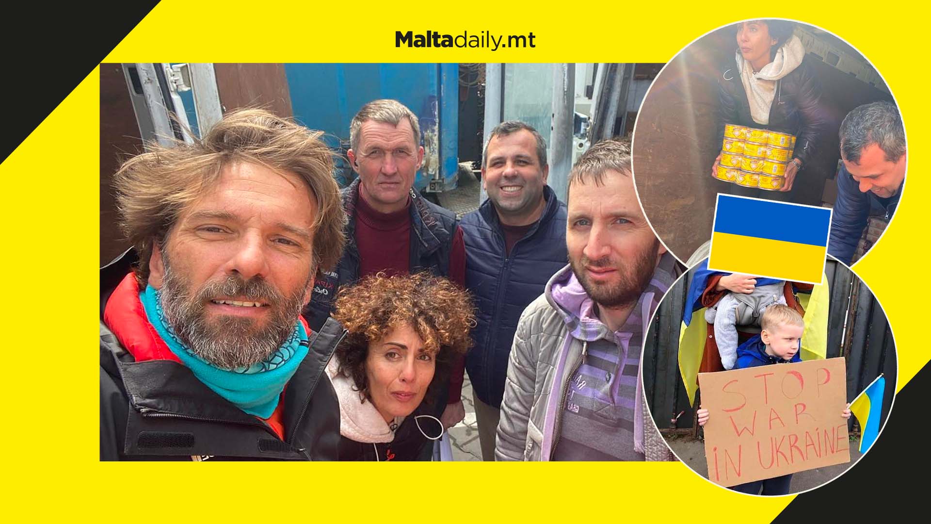 Maltese activists risk their lives in Ukraine to deliver food for war victims