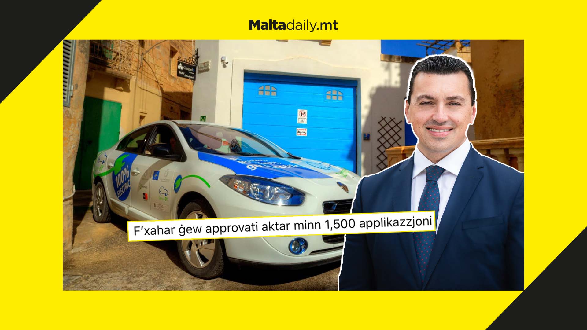 Transport Malta announces €20 million financial aid for hybrid or electric cars