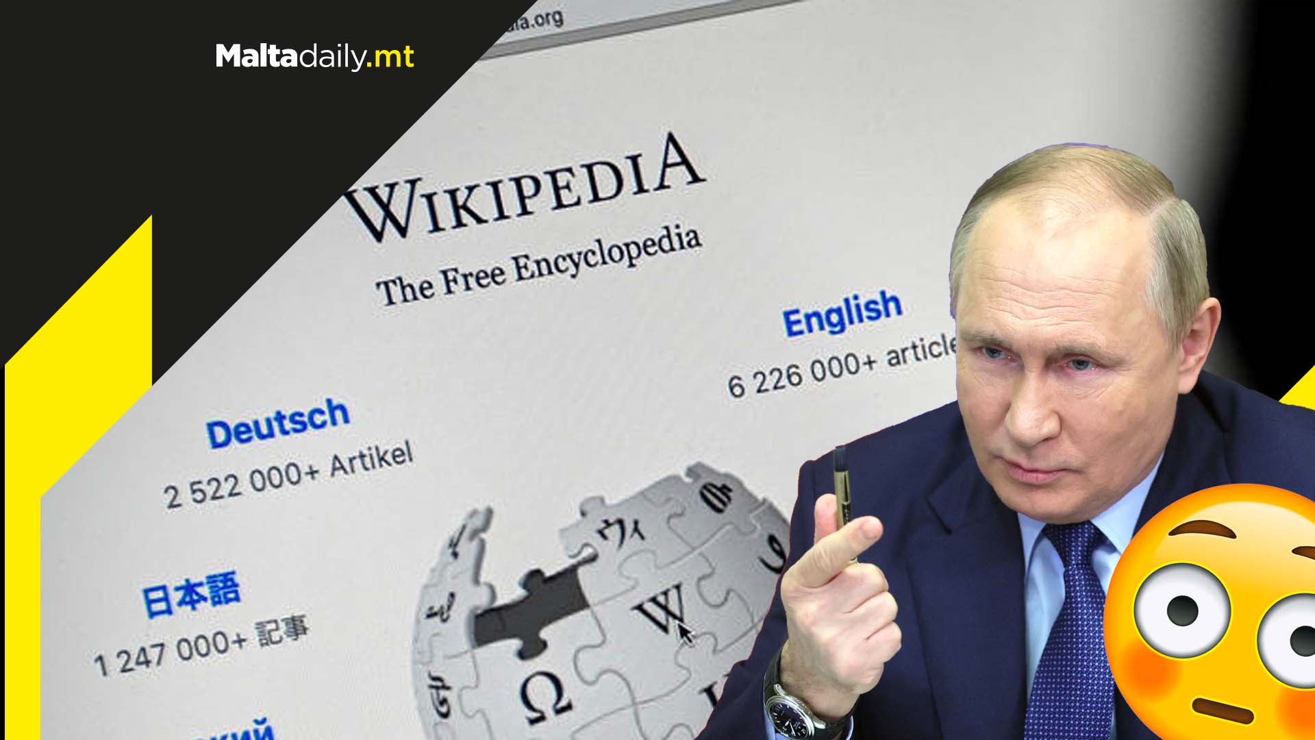 Russia threatens Wikipedia with huge fine over ‘misinformation’