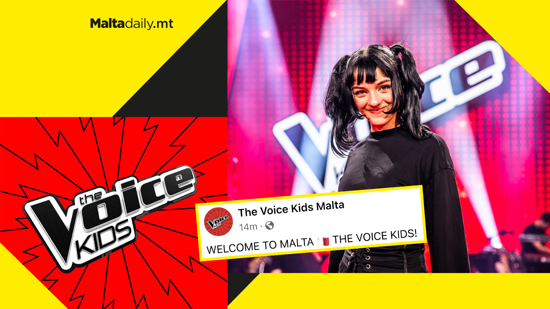 The Voice Kids is finally coming to Maltese television!