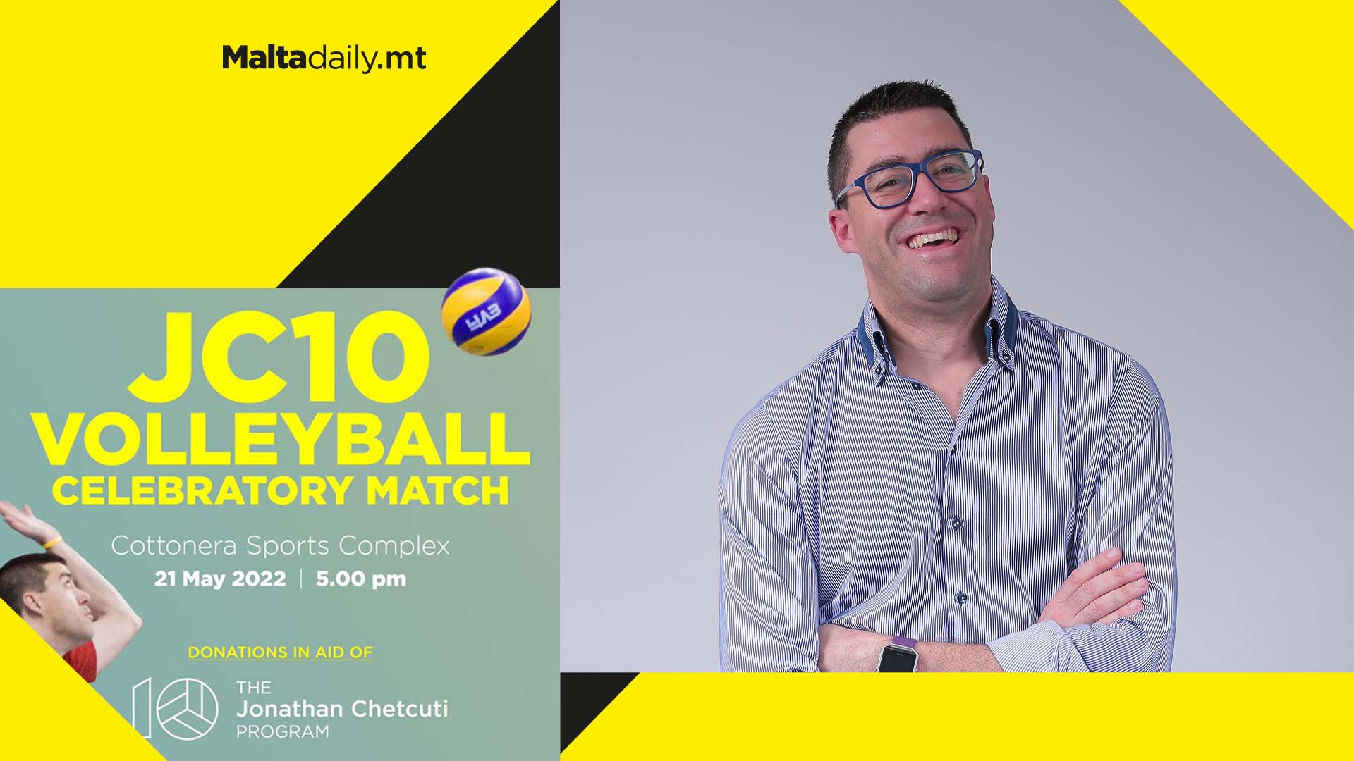Charity volleyball match to celebrate life of Jonathan Chetcuti organised by former teammates
