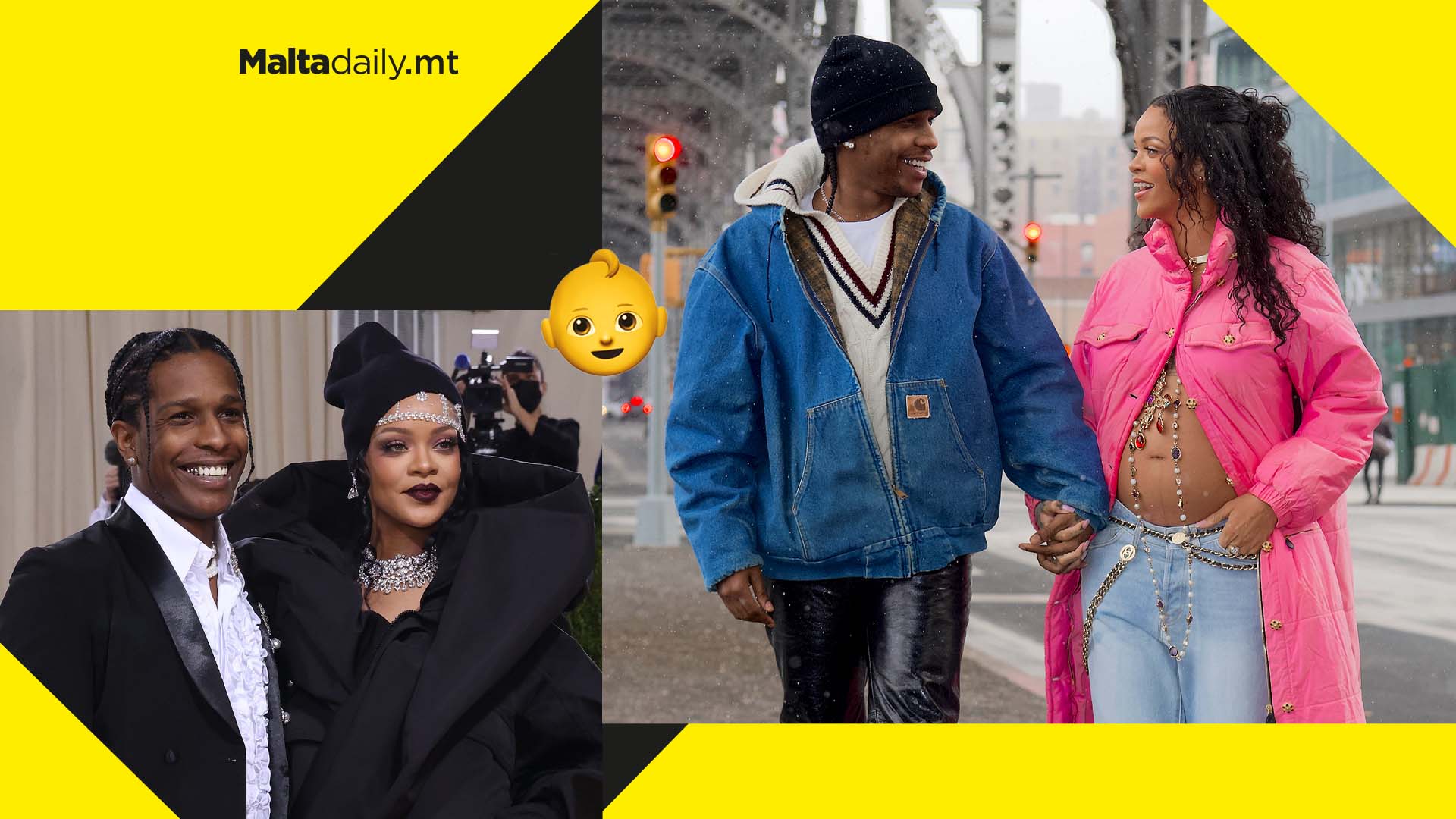 Rihanna & A$AP Rocky have welcomed their first child, report says